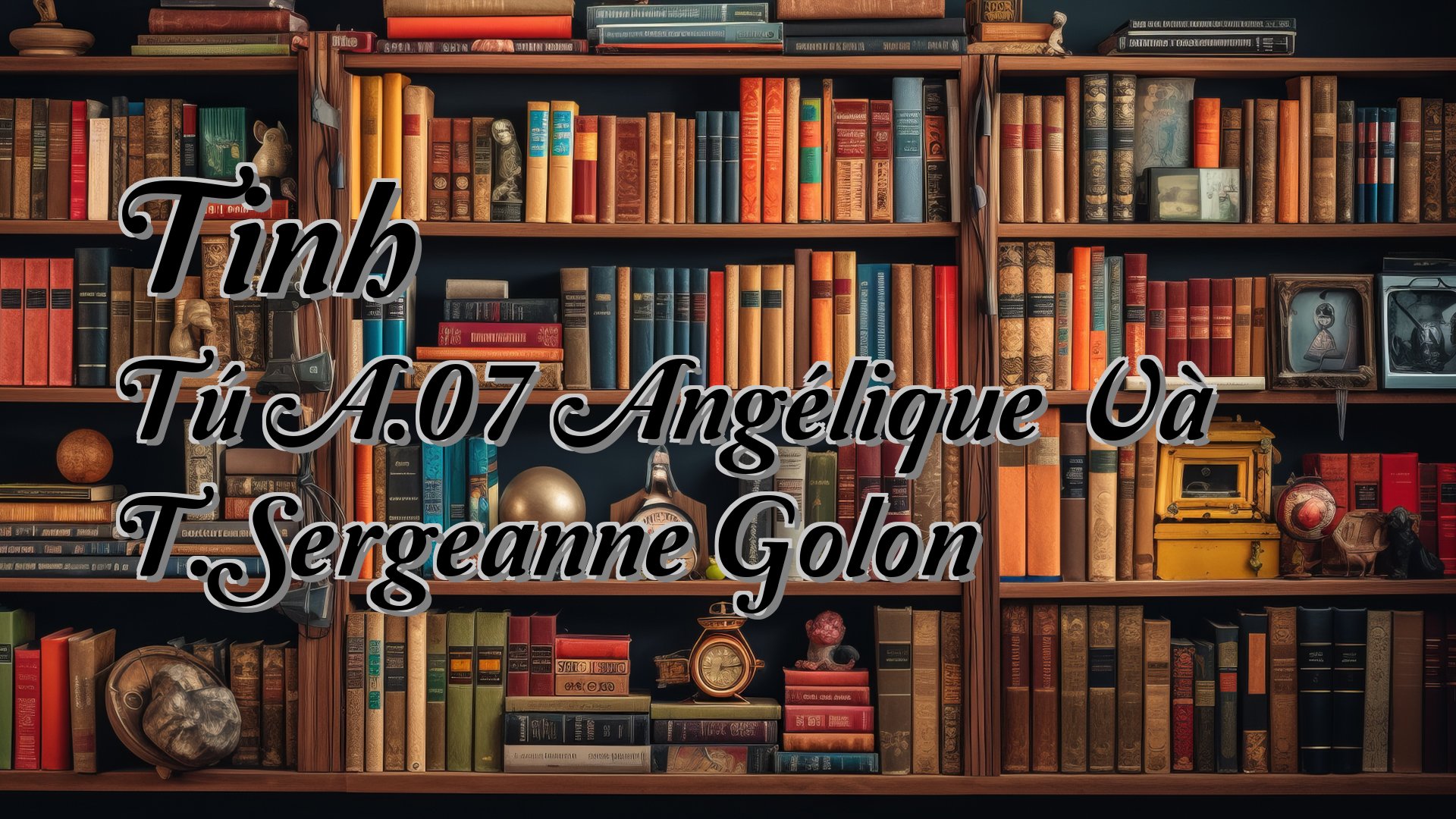 cover-Tinh Tú A.07 Angélique Và T.Sergeanne Golon