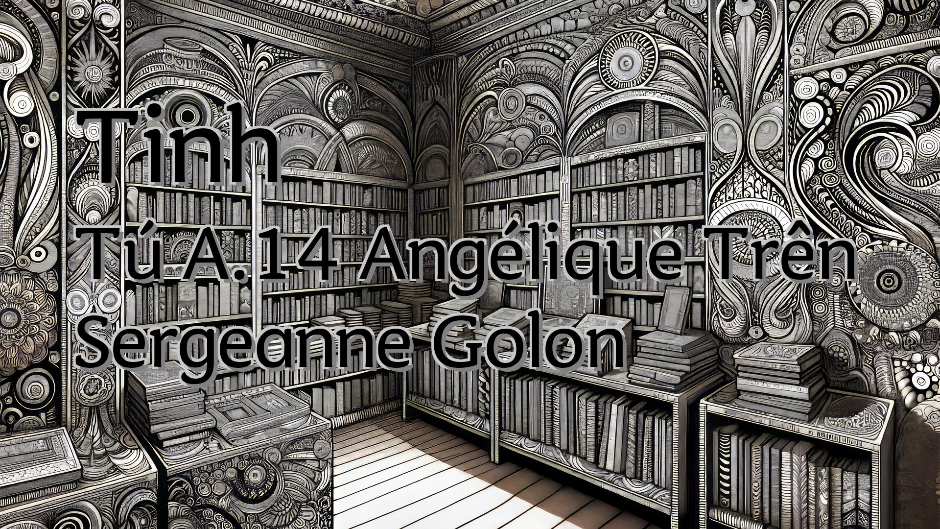 cover-Tinh Tú A.14 Angélique Trên Sergeanne Golon