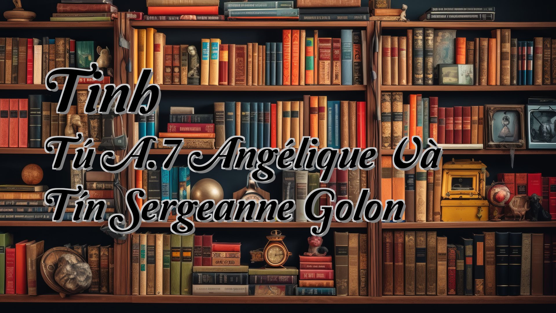 cover-Tinh Tú A.7 Angélique Và Tín Sergeanne Golon