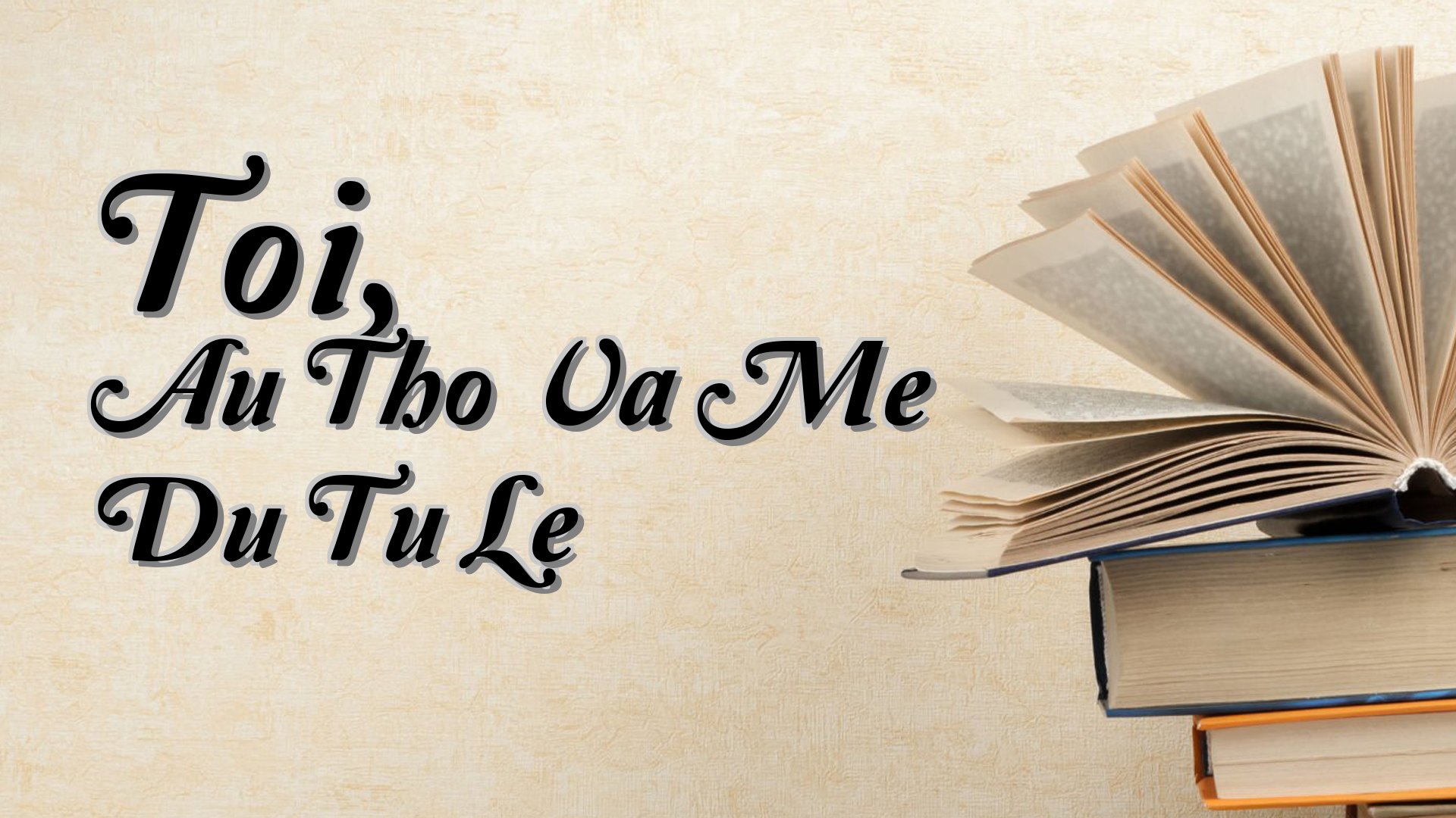 cover-Toi, Au Tho Va Me Du Tu Le