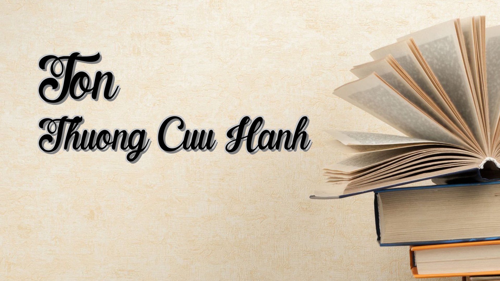 Cover image for Ton Thuong Cuu Hanh