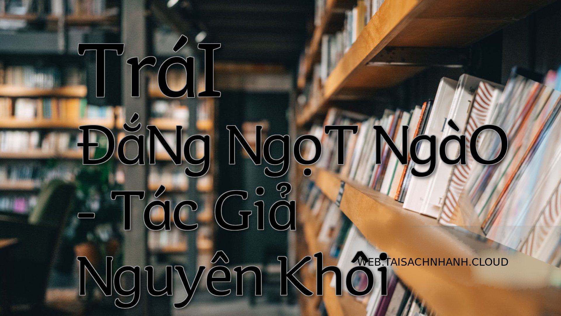 Cover TraI DaNg NgoT Ng.jpg