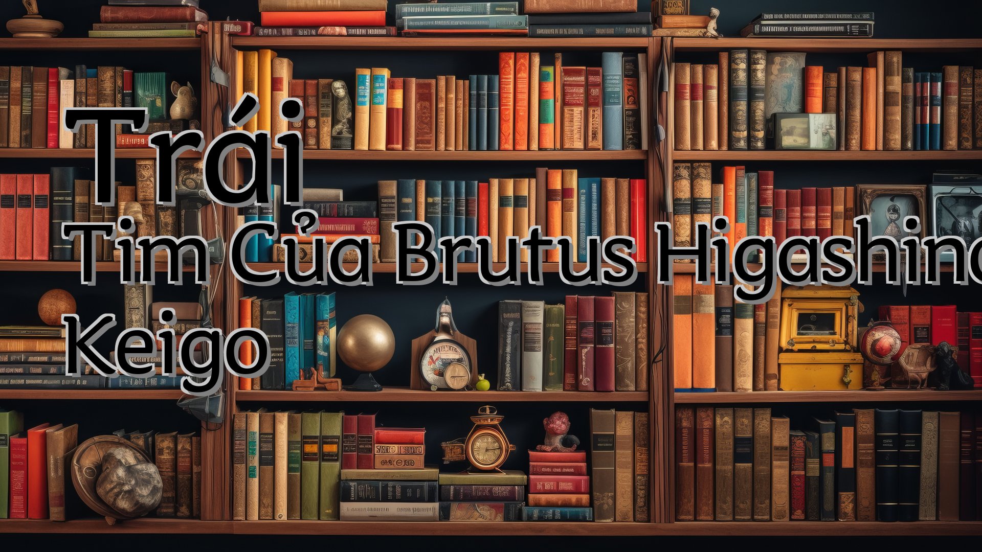 cover-Trái Tim Của Brutus Higashino Keigo