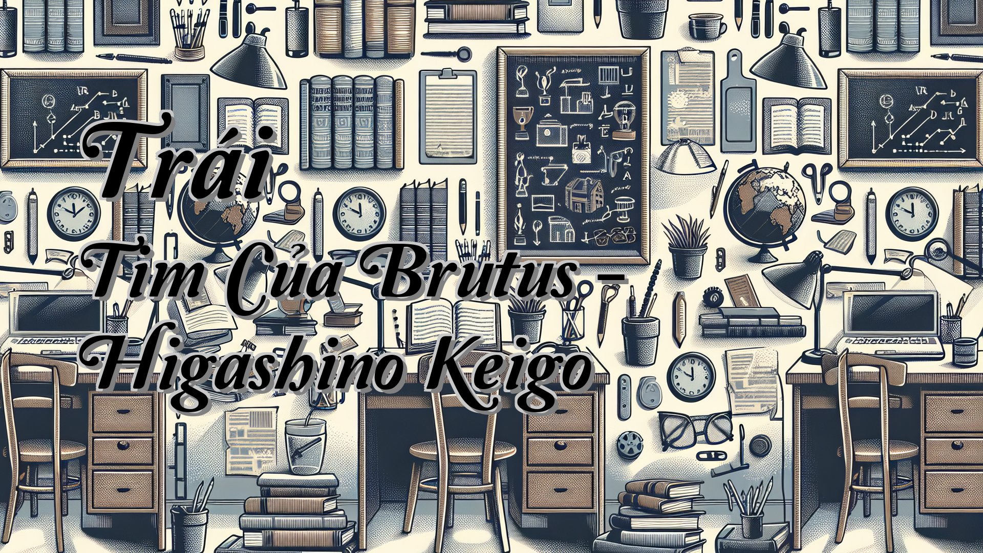cover-Trái Tim Của Brutus - Higashino Keigo