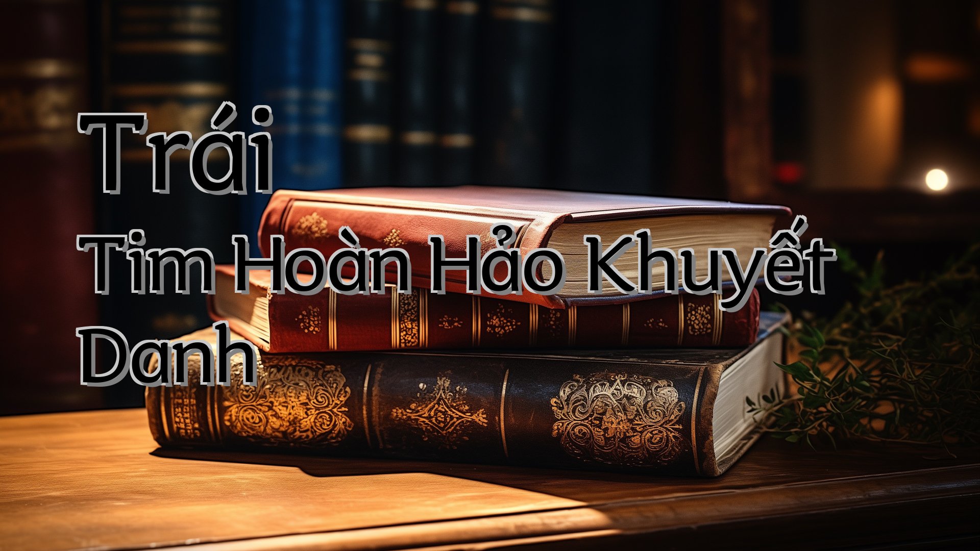 cover-Trái Tim Hoàn Hảo Khuyết Danh