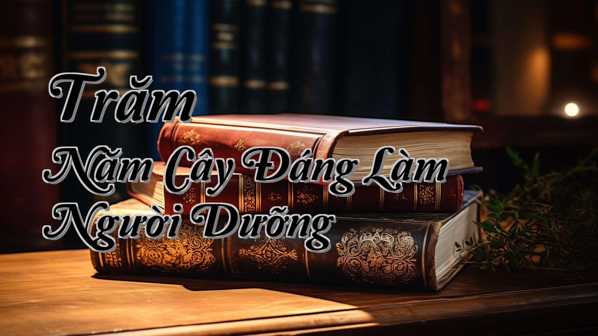 cover-Trăm Năm Cây Đáng Làm Người Dưỡng