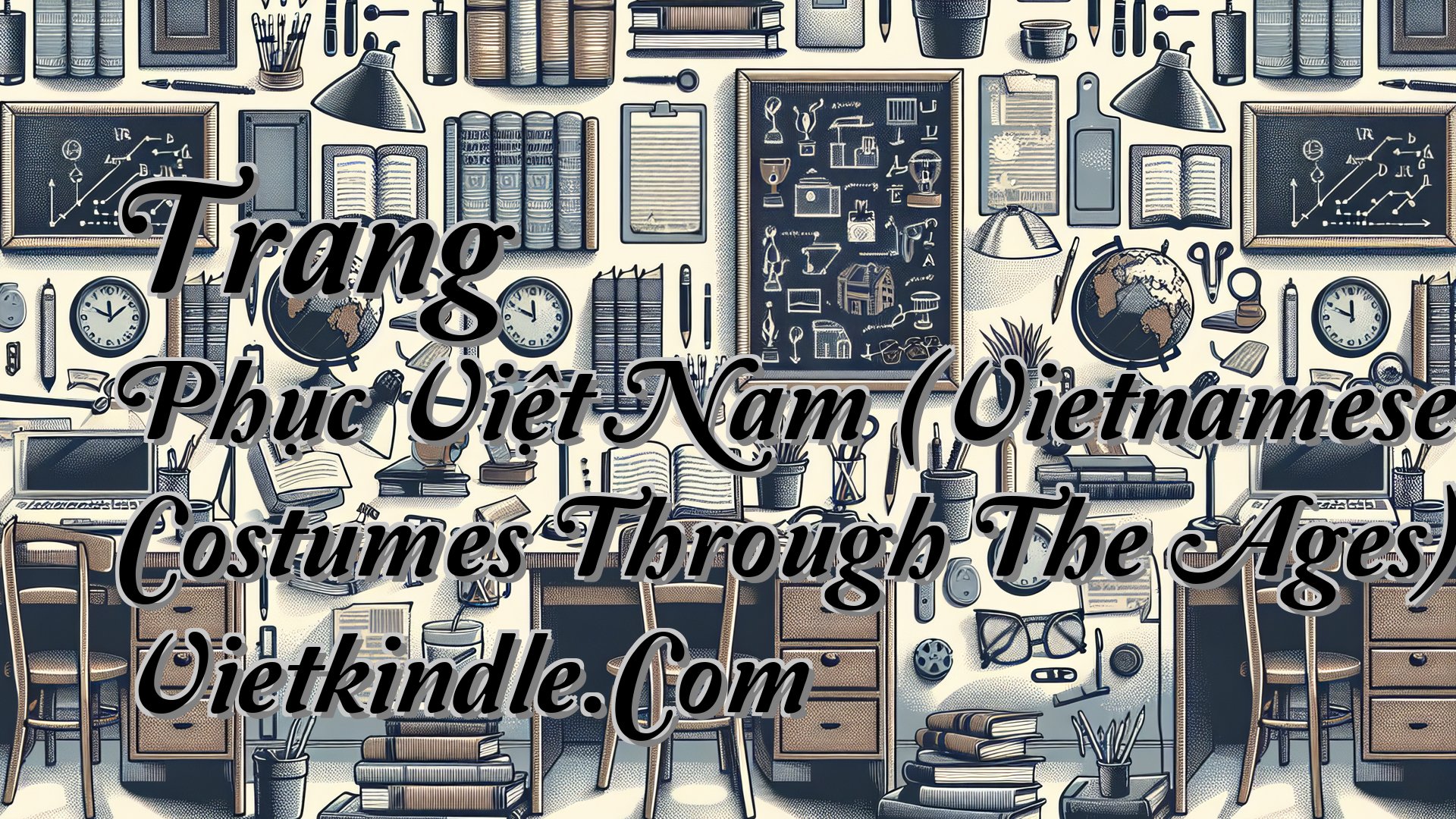 cover-Trang Phục Việt Nam (Vietnamese Costumes Through The Ages) Vietkindle.Com