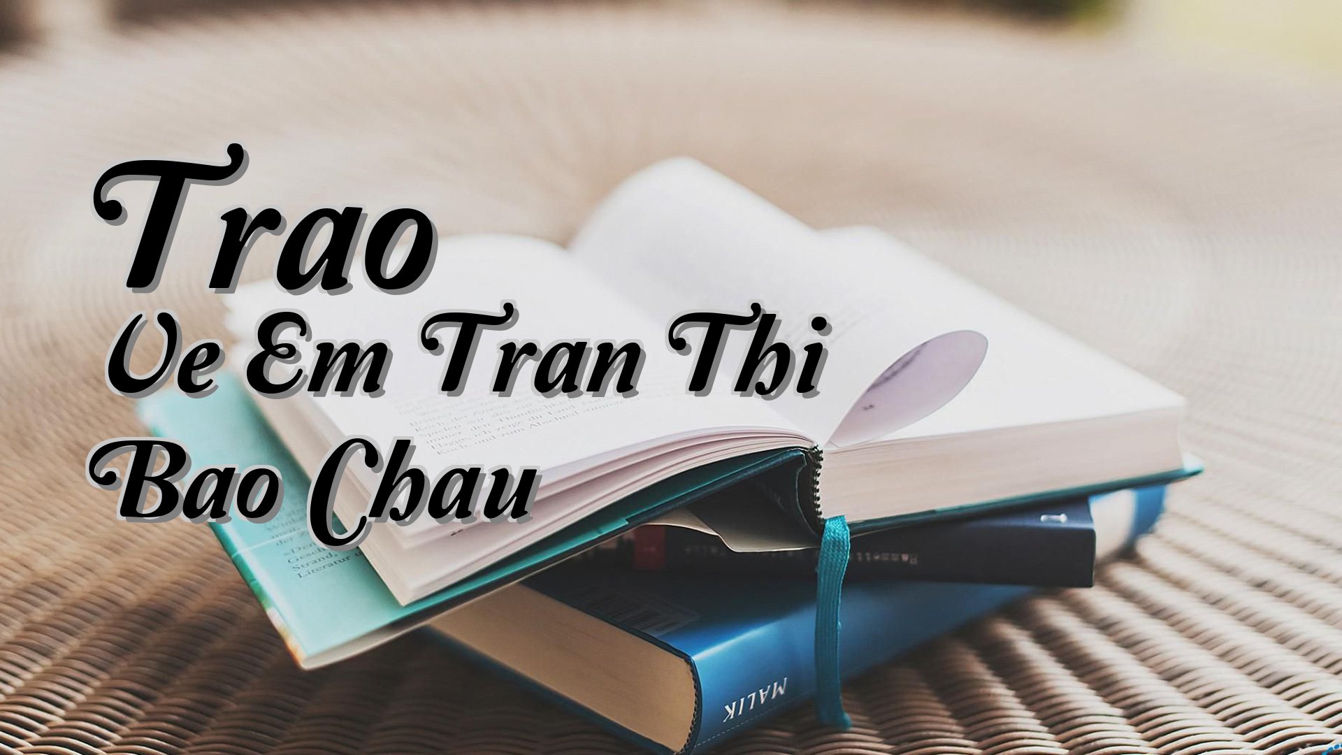 cover-Trao Ve Em Tran Thi Bao Chau