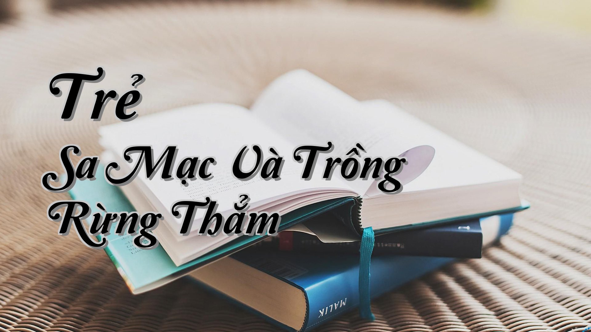 cover-Trẻ Sa Mạc Và Trồng Rừng Thẳm