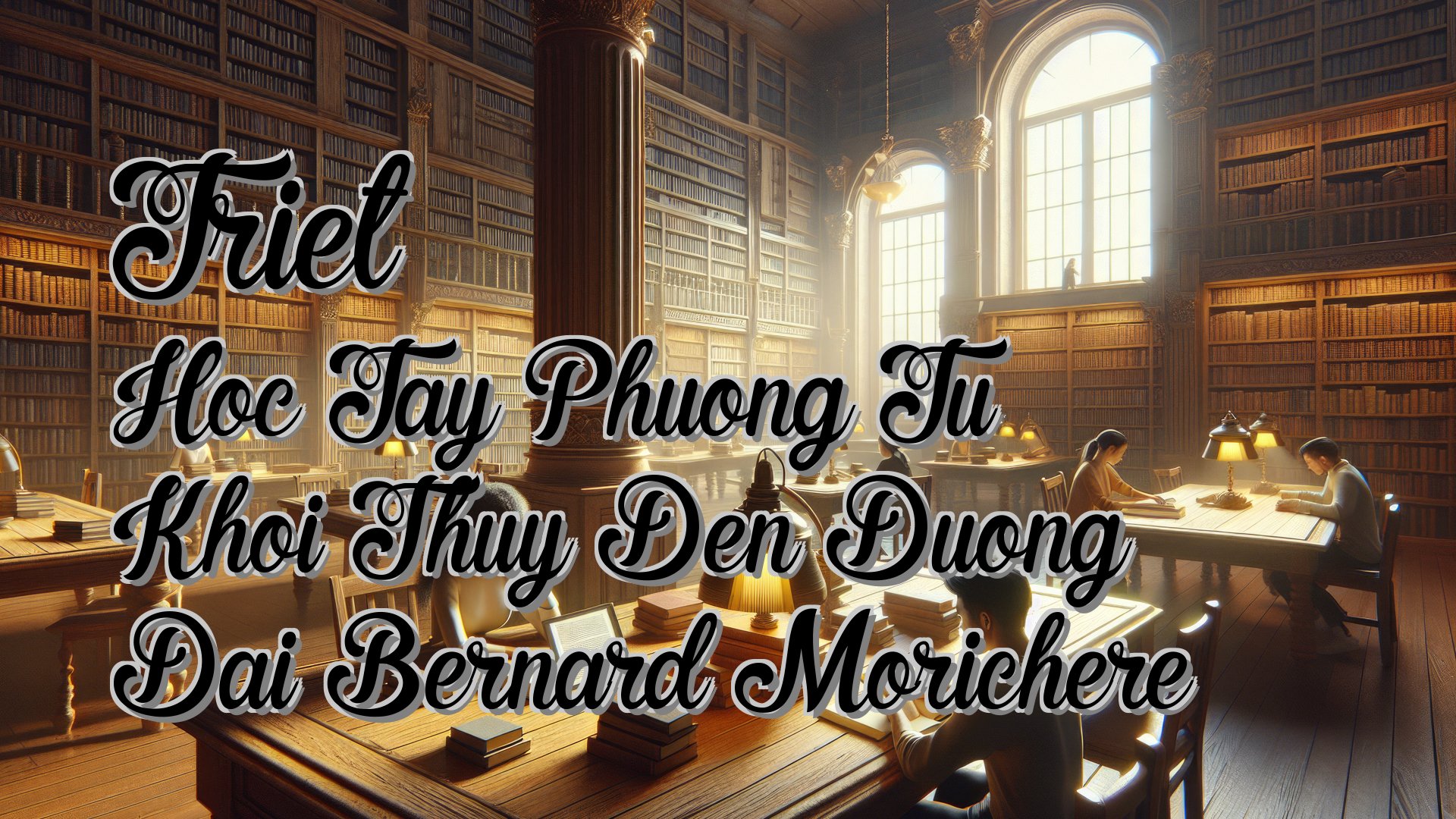 cover-Triet Hoc Tay Phuong Tu Khoi Thuy Den Duong Dai Bernard Morichere