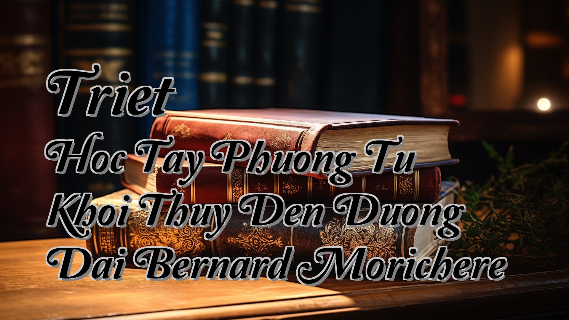 cover-Triet Hoc Tay Phuong Tu Khoi Thuy Den Duong Dai Bernard Morichere
