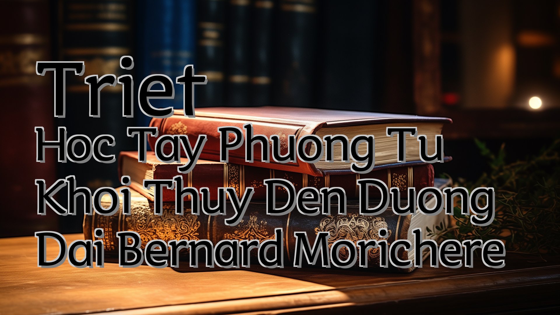 cover-Triet Hoc Tay Phuong Tu Khoi Thuy Den Duong Dai Bernard Morichere