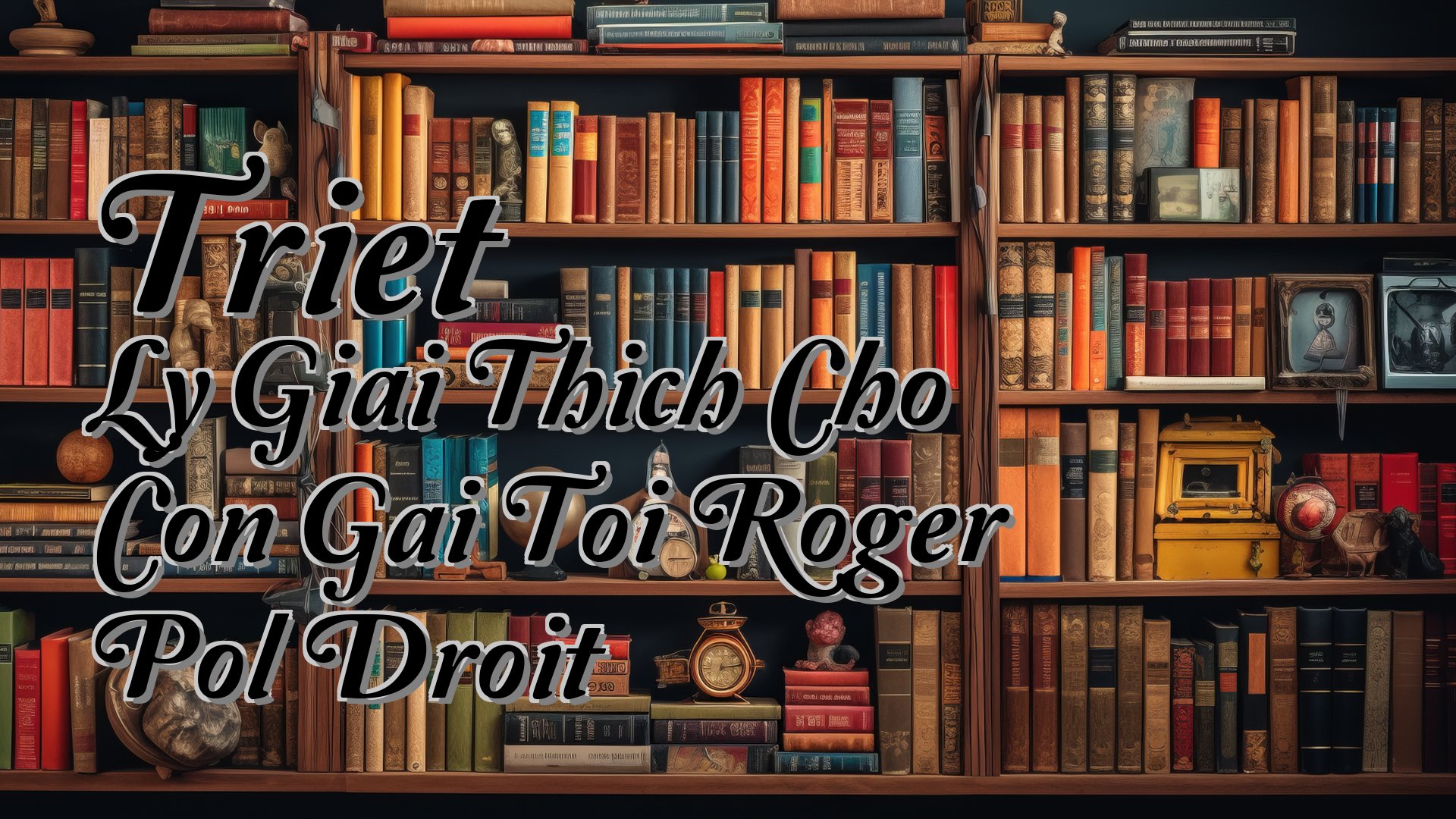 cover-Triet Ly Giai Thich Cho Con Gai Toi Roger Pol Droit