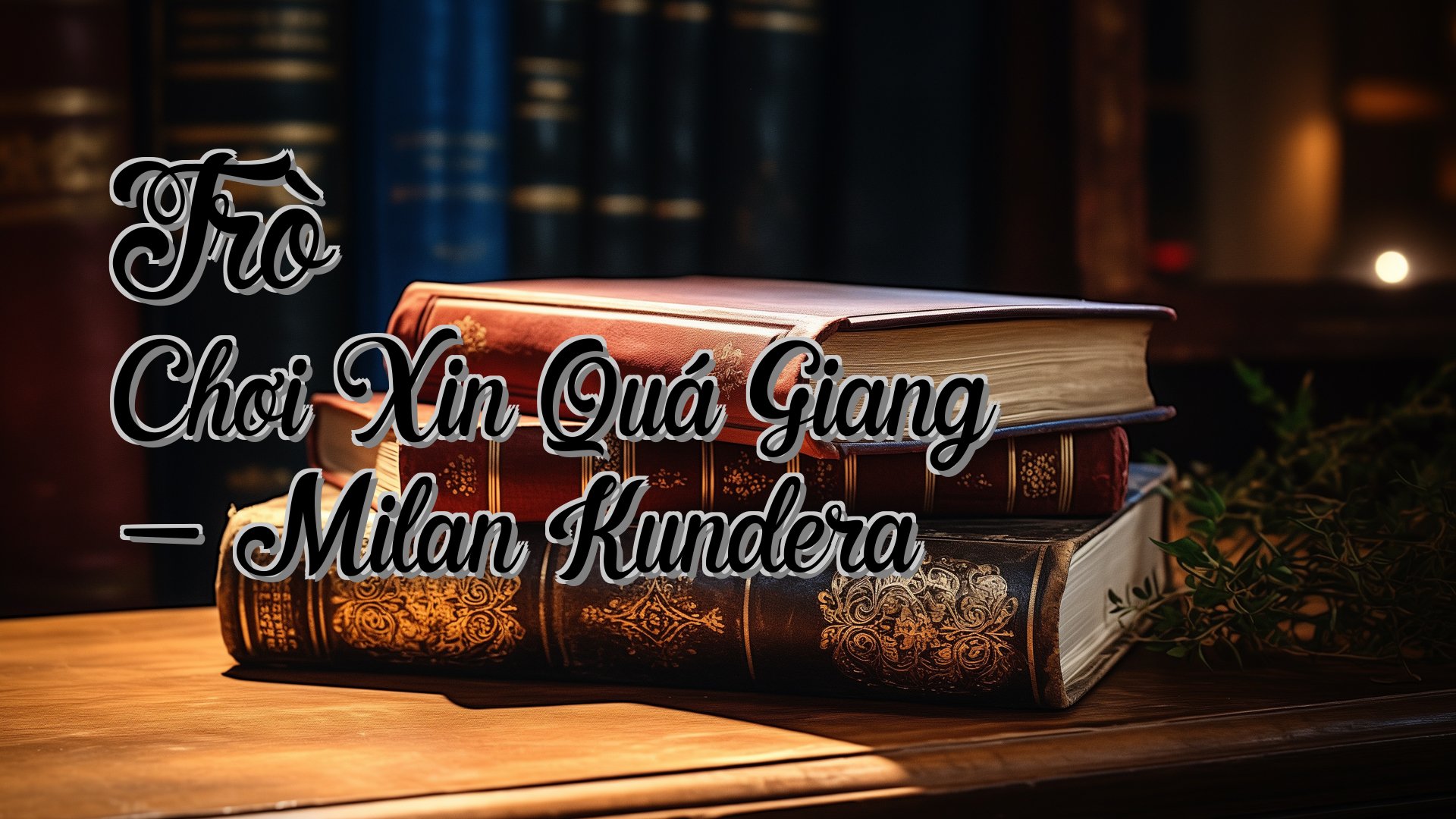 cover-Trò Chơi Xin Quá Giang - Milan Kundera