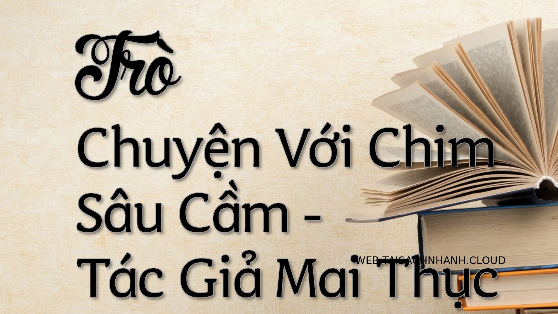 Cover Tro Chuyen Voi Chim .jpg
