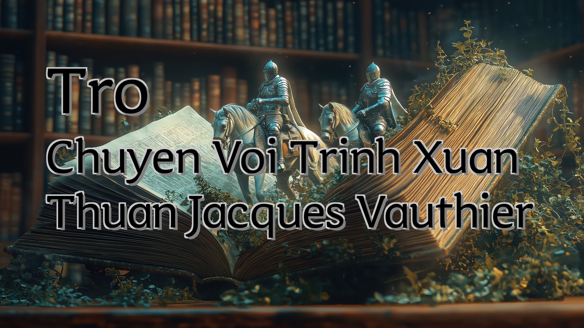 Cover image for Tro Chuyen Voi Trinh Xuan Thuan Jacques Vauthier