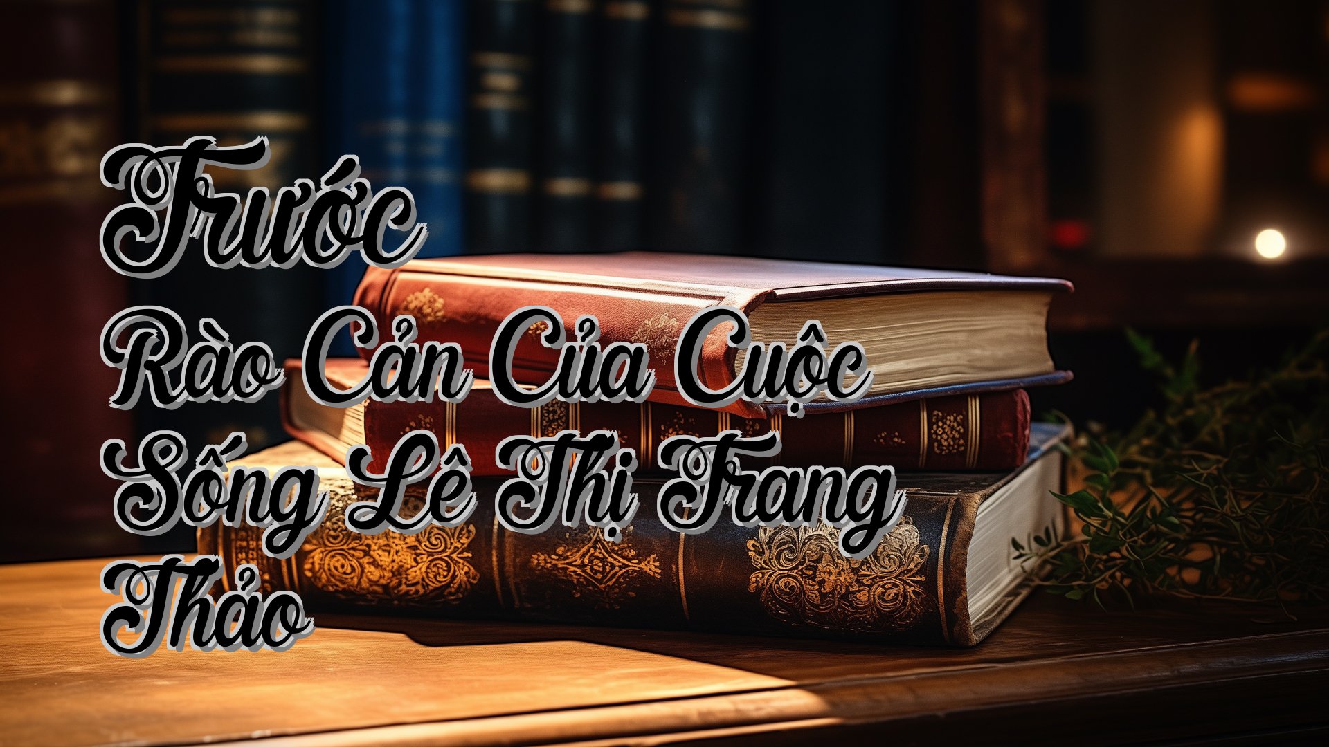 cover-Trước Rào Cản Của Cuộc Sống Lê Thị Trang Thảo