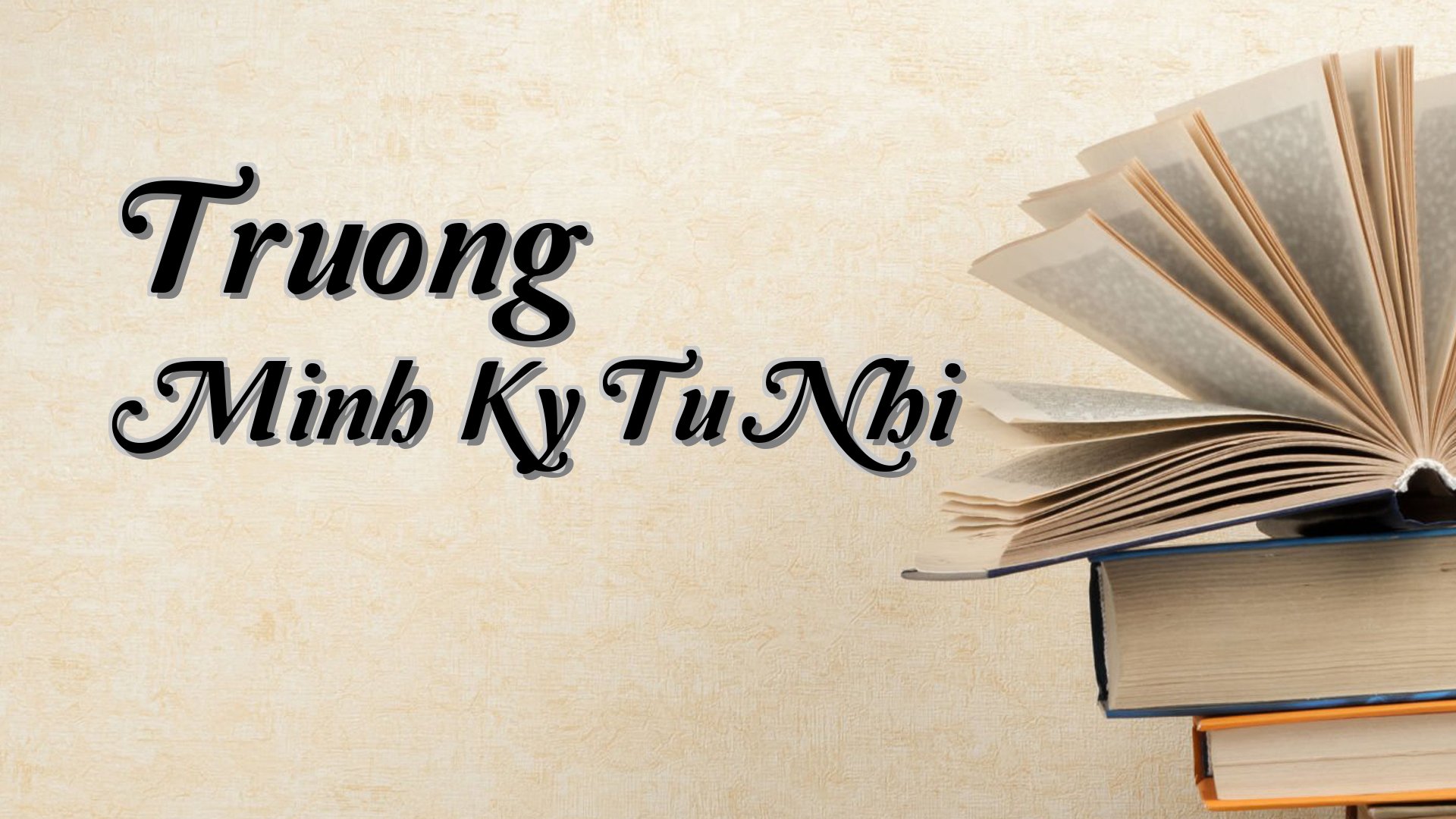 Cover image for Truong Minh Ky Tu Nhi
