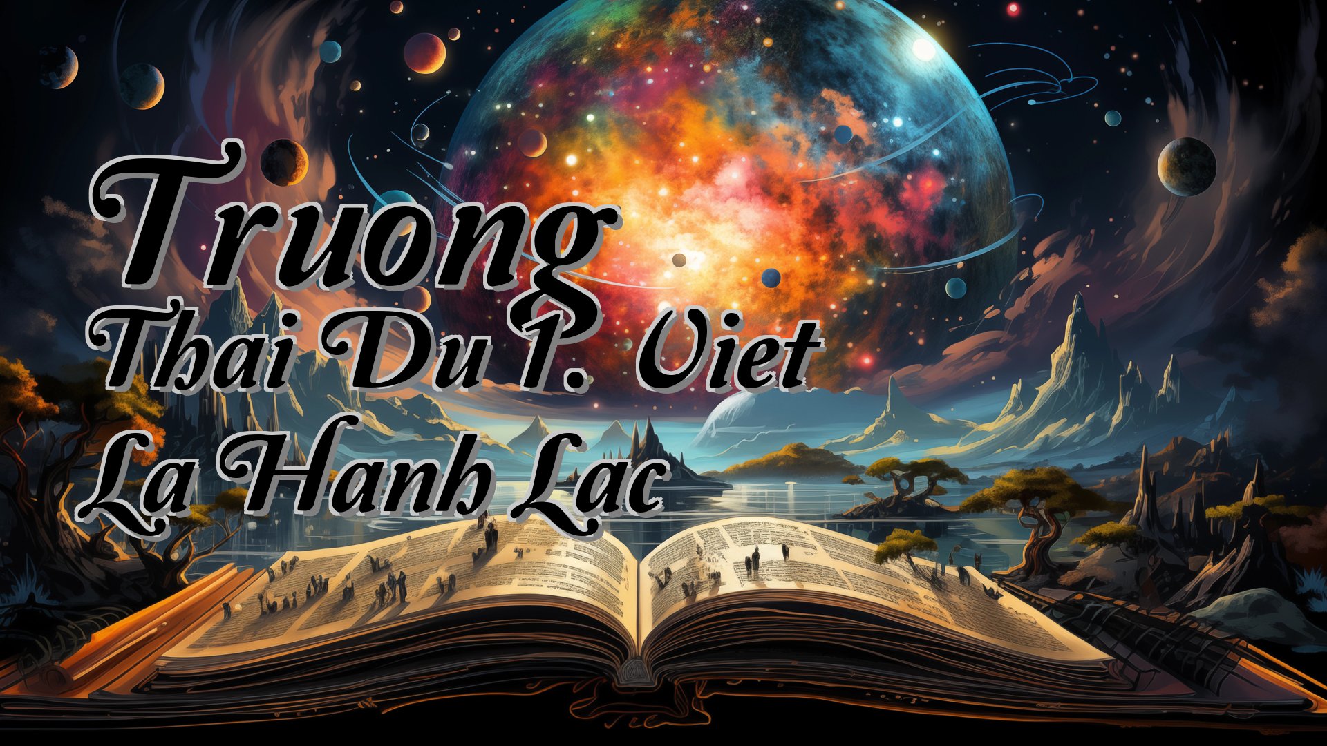 cover-Truong Thai Du 1. Viet La Hanh Lac