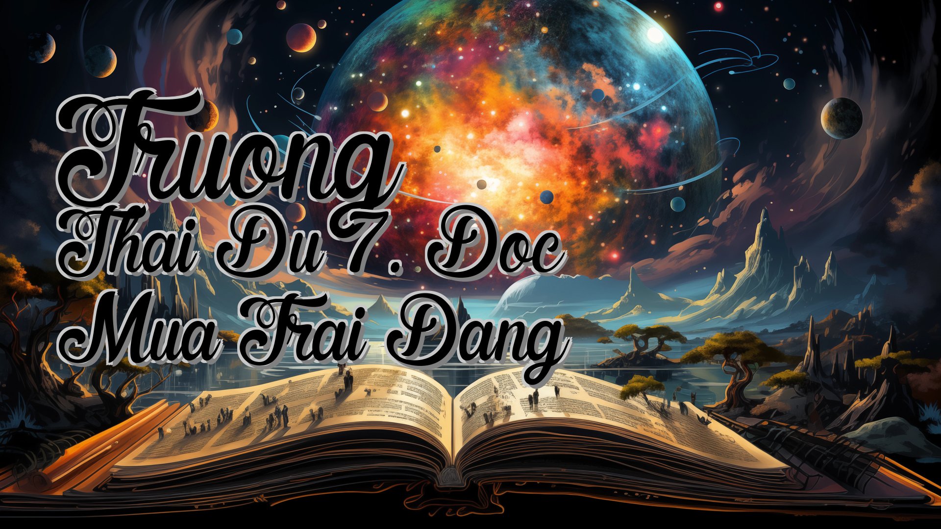 cover-Truong Thai Du 7. Doc Mua Trai Dang