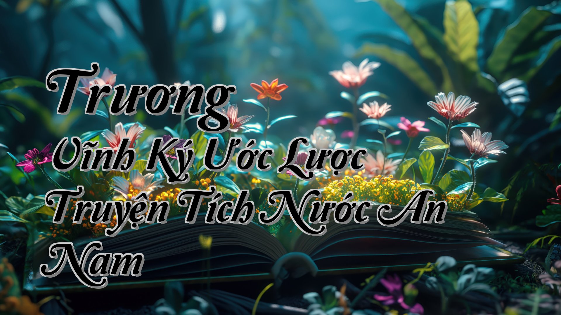 cover-Trương Vĩnh Ký Ước Lược Truyện Tích Nước An Nam