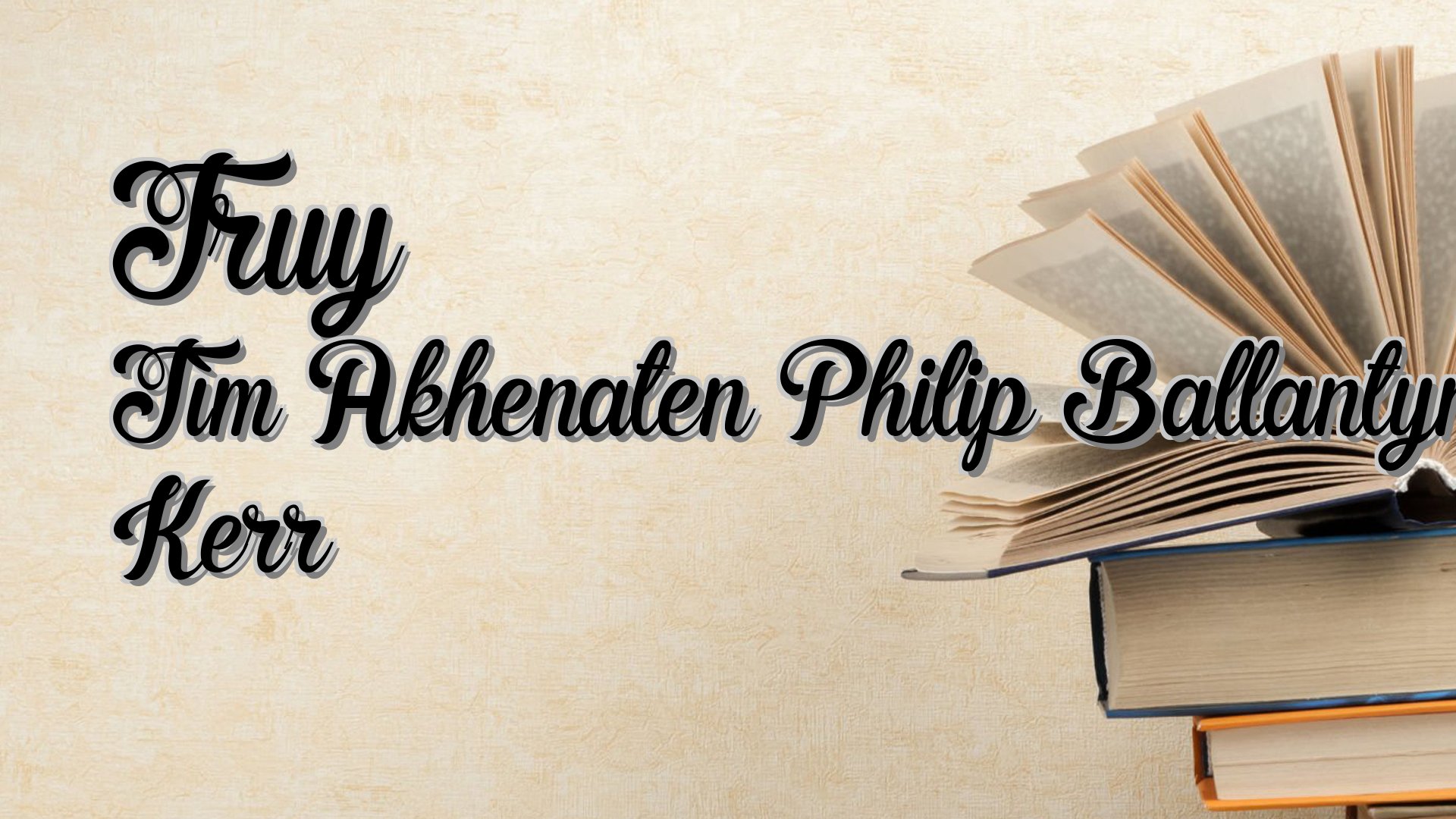 cover-Truy Tìm Akhenaten Philip Ballantyne Kerr