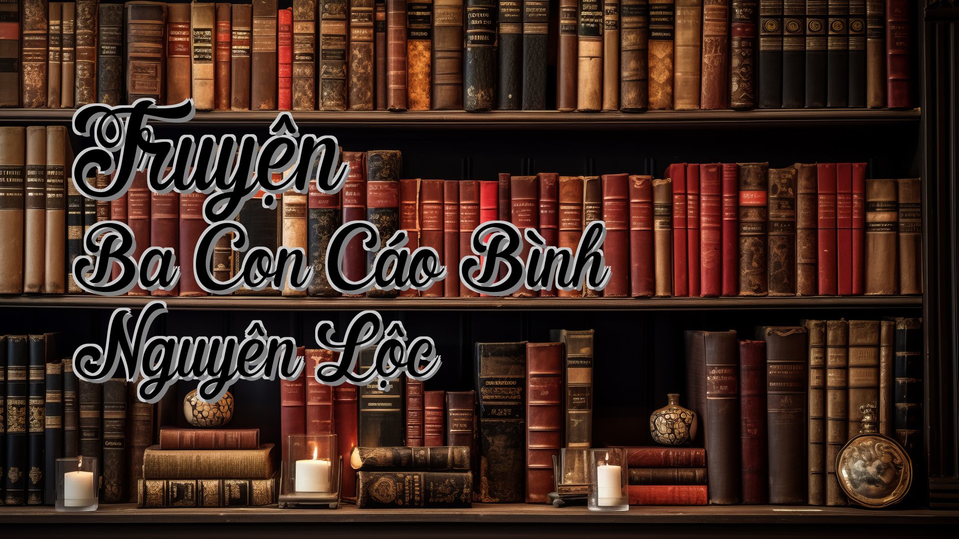 cover-Truyện Ba Con Cáo Bình Nguyên Lộc