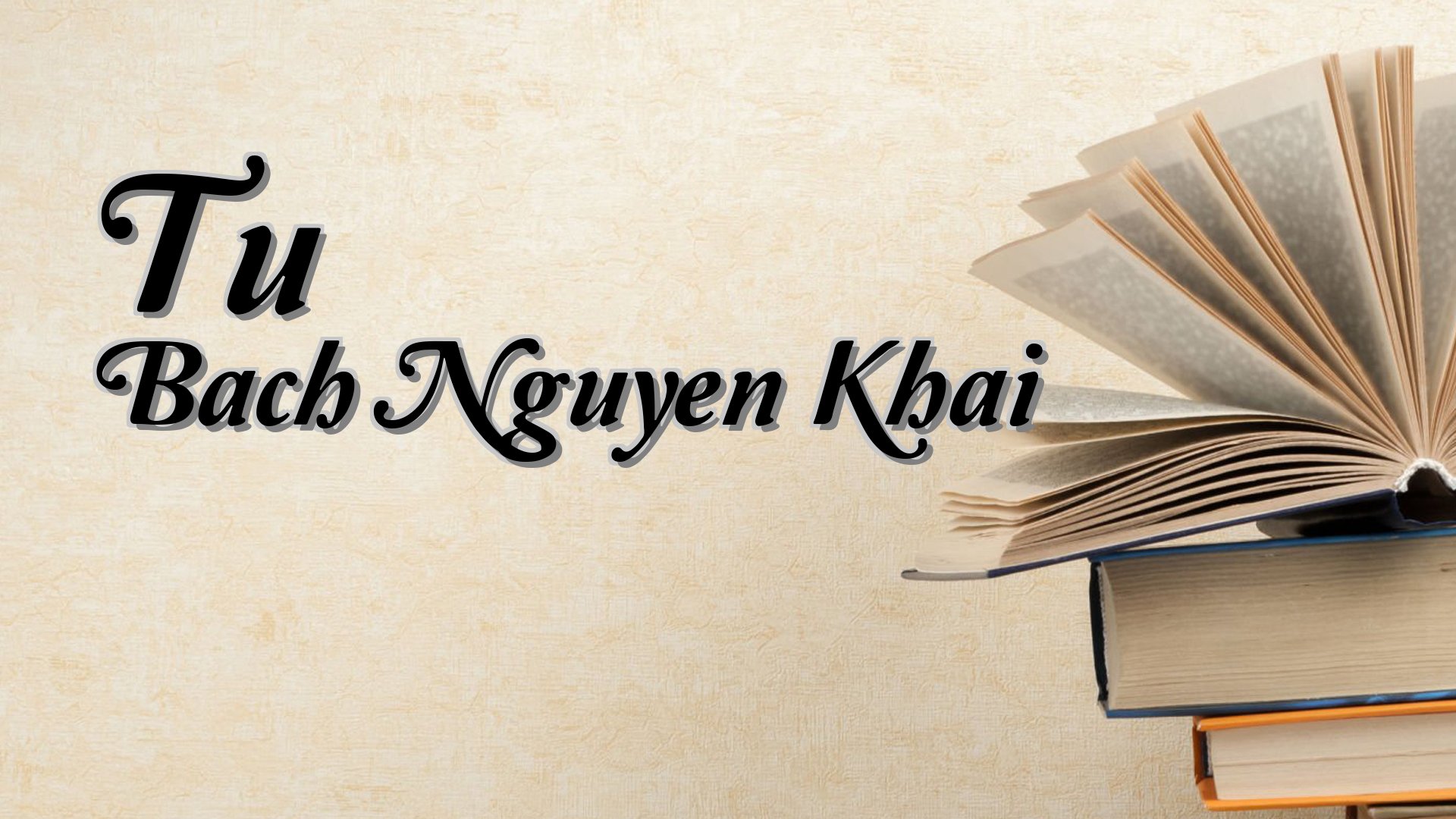 cover-Tu Bach Nguyen Khai