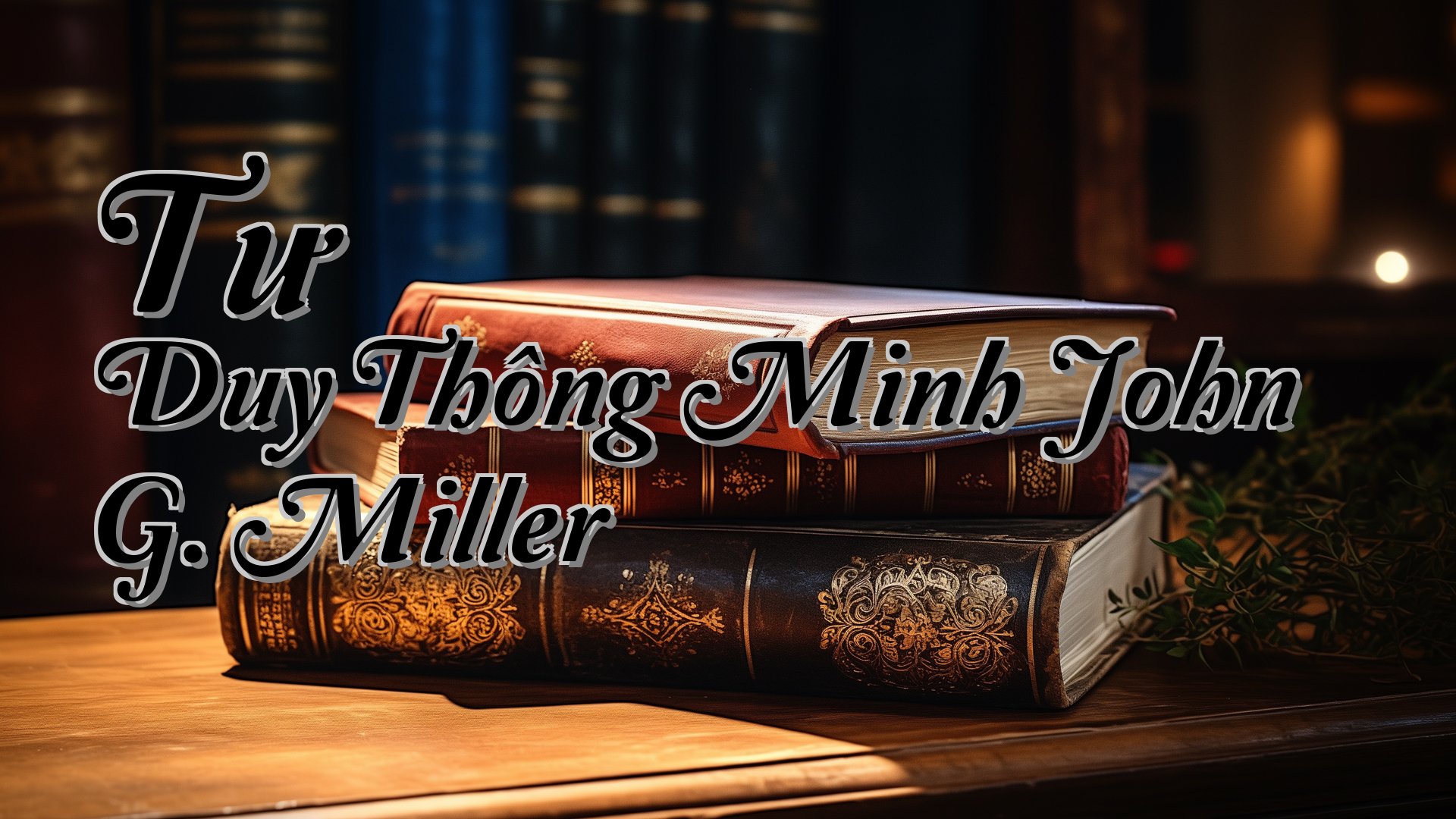 cover-Tư Duy Thông Minh John G. Miller