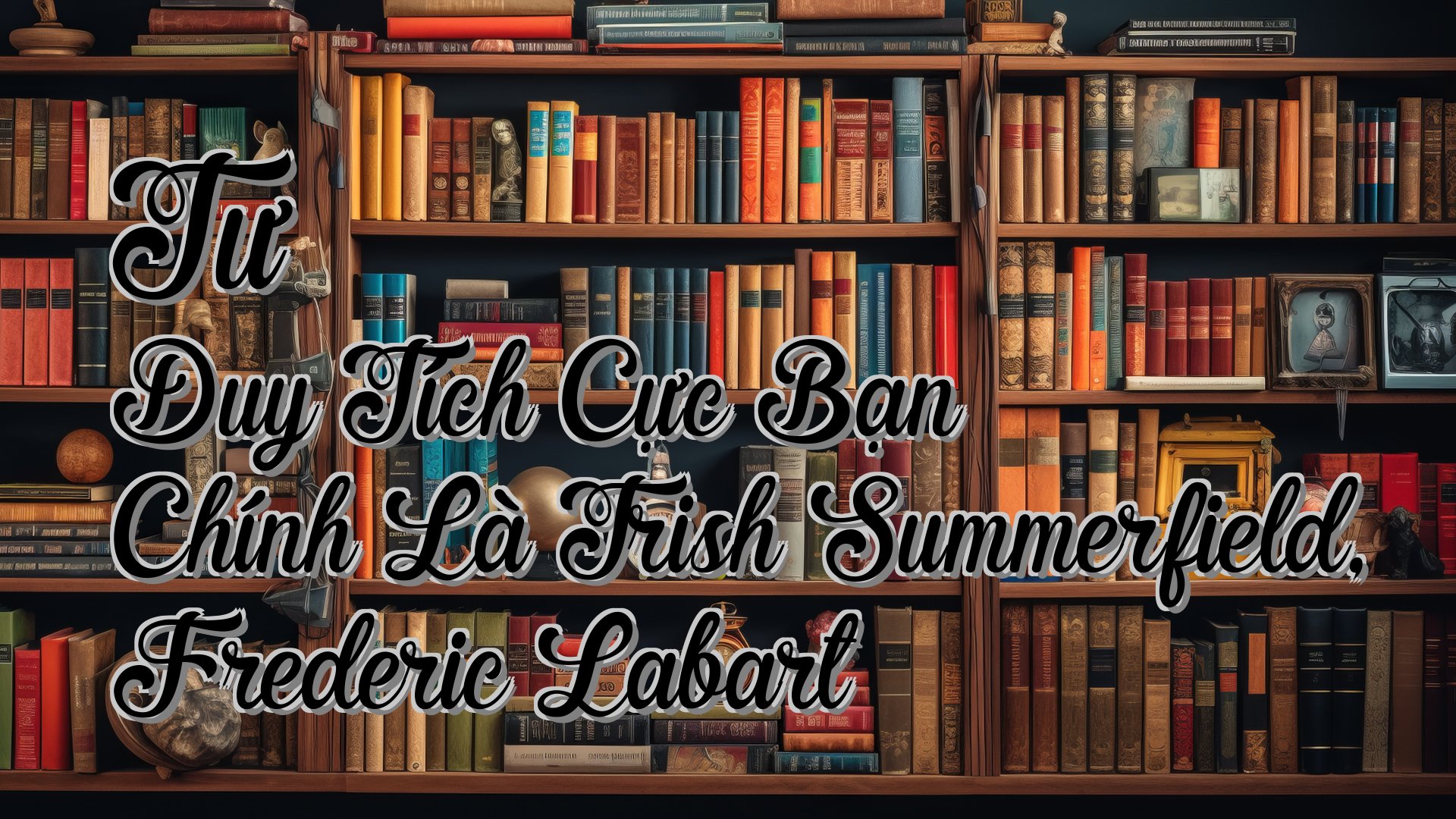 cover-Tư Duy Tích Cực Bạn Chính Là Trish Summerfield, Frederic Labart
