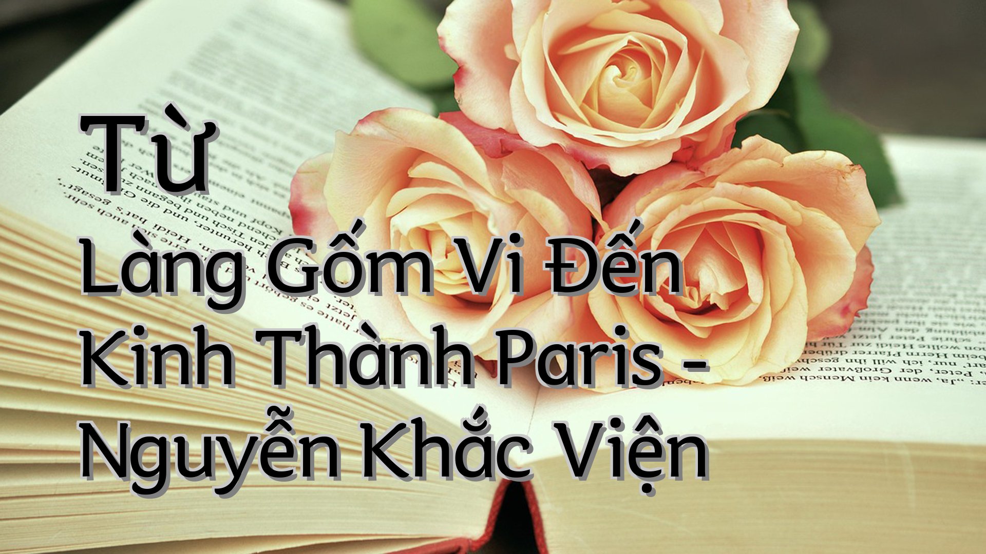 cover-Từ Làng Gốm Vi Đến Kinh Thành Paris - Nguyễn Khắc Viện