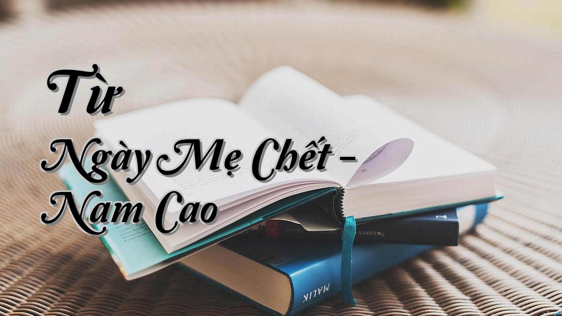 cover-Từ Ngày Mẹ Chết - Nam Cao
