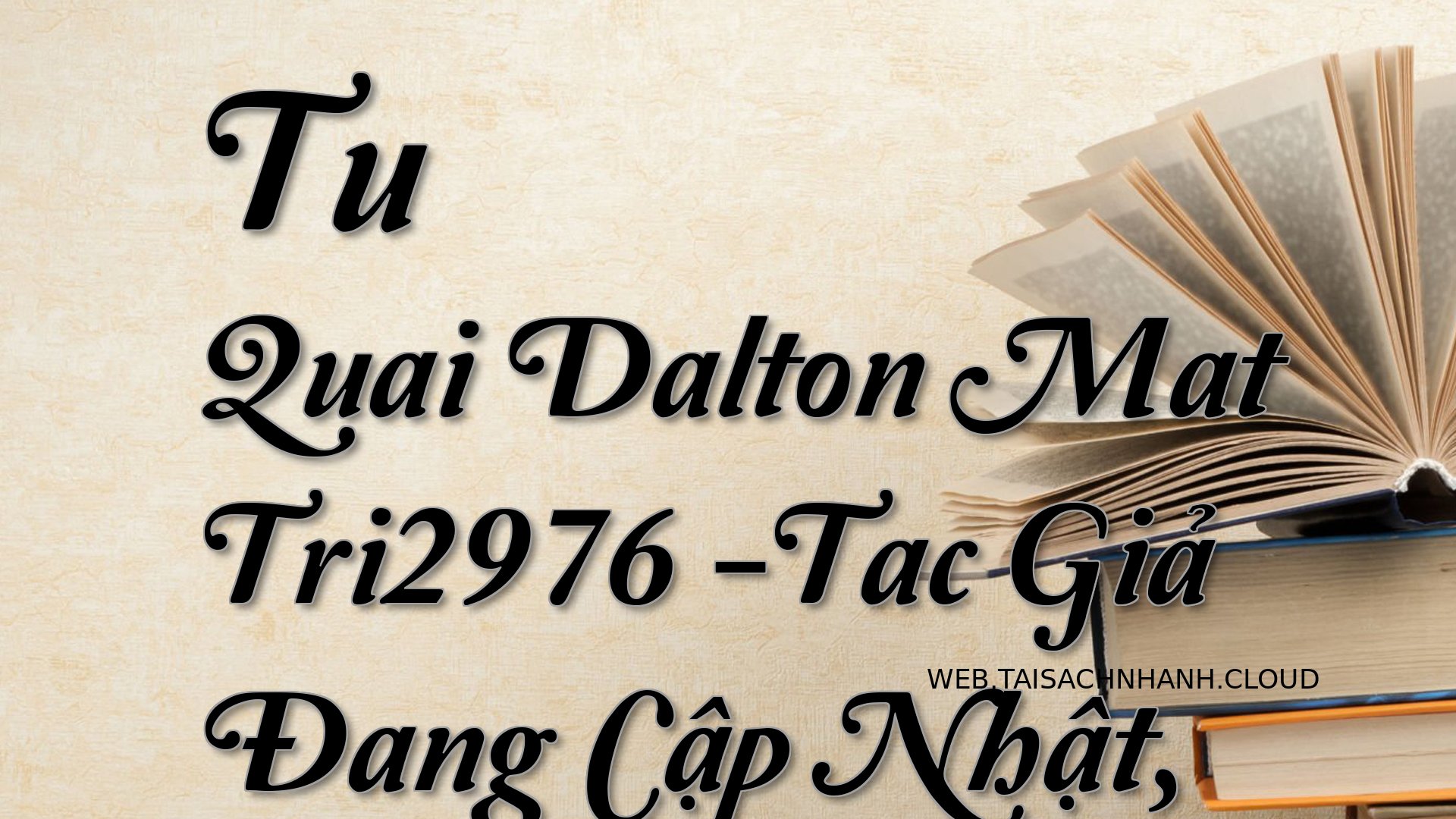 Cover Tu Quai Dalton Mat T.jpg