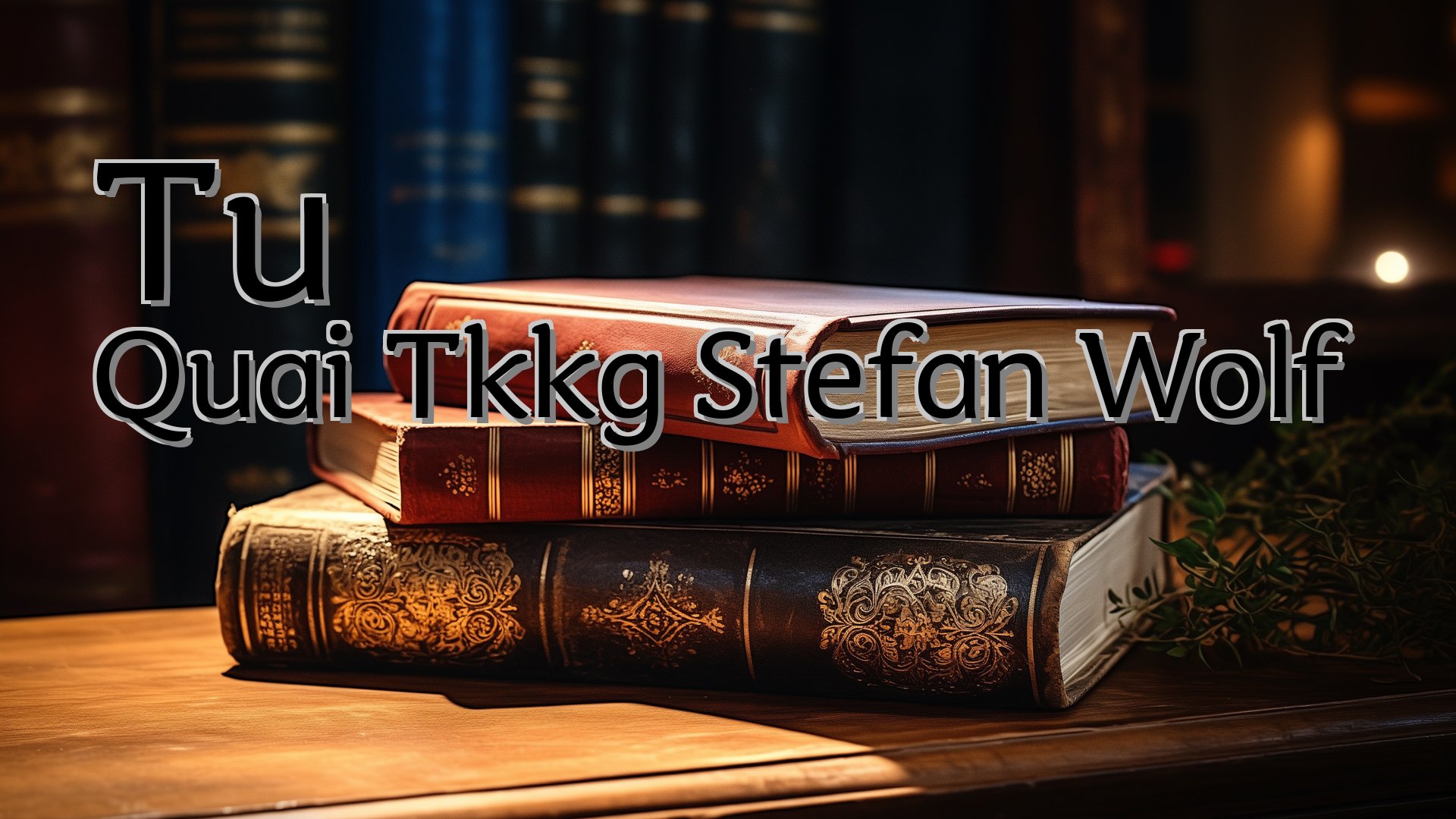 cover-Tu Quai Tkkg Stefan Wolf