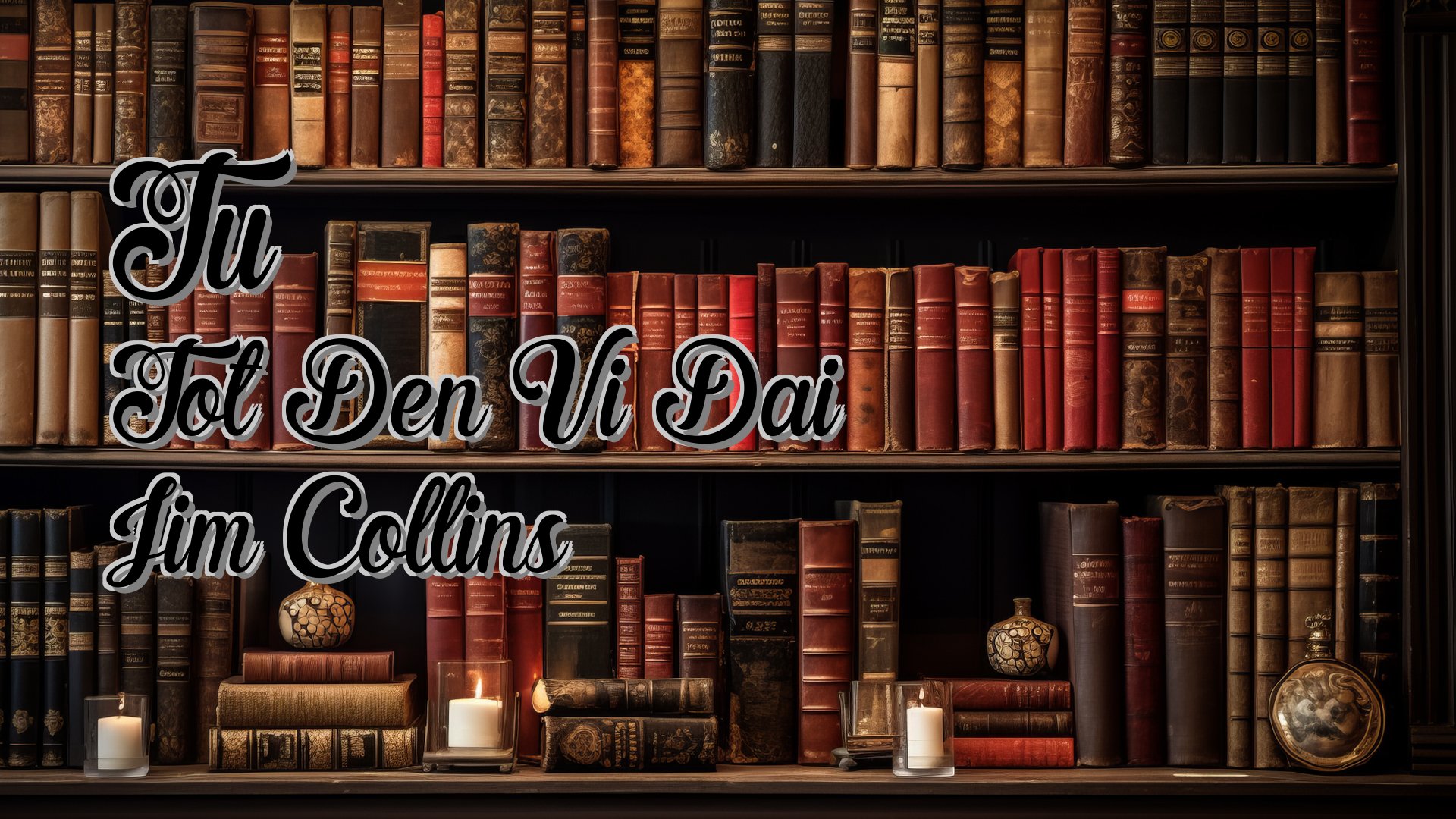 Cover image for Tu Tot Den Vi Dai Jim Collins