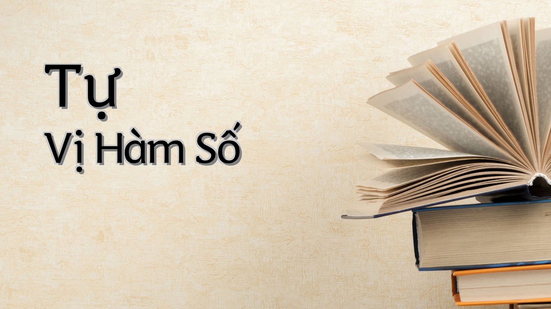 cover-Tự Vị Hàm Số