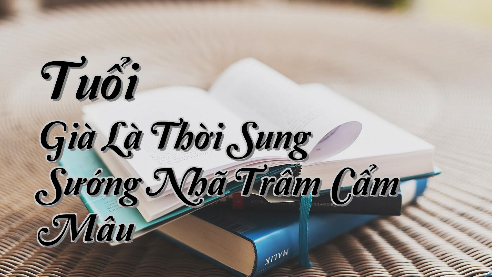 cover-Tuổi Già Là Thời Sung Sướng Nhã Trâm Cẩm Mâu