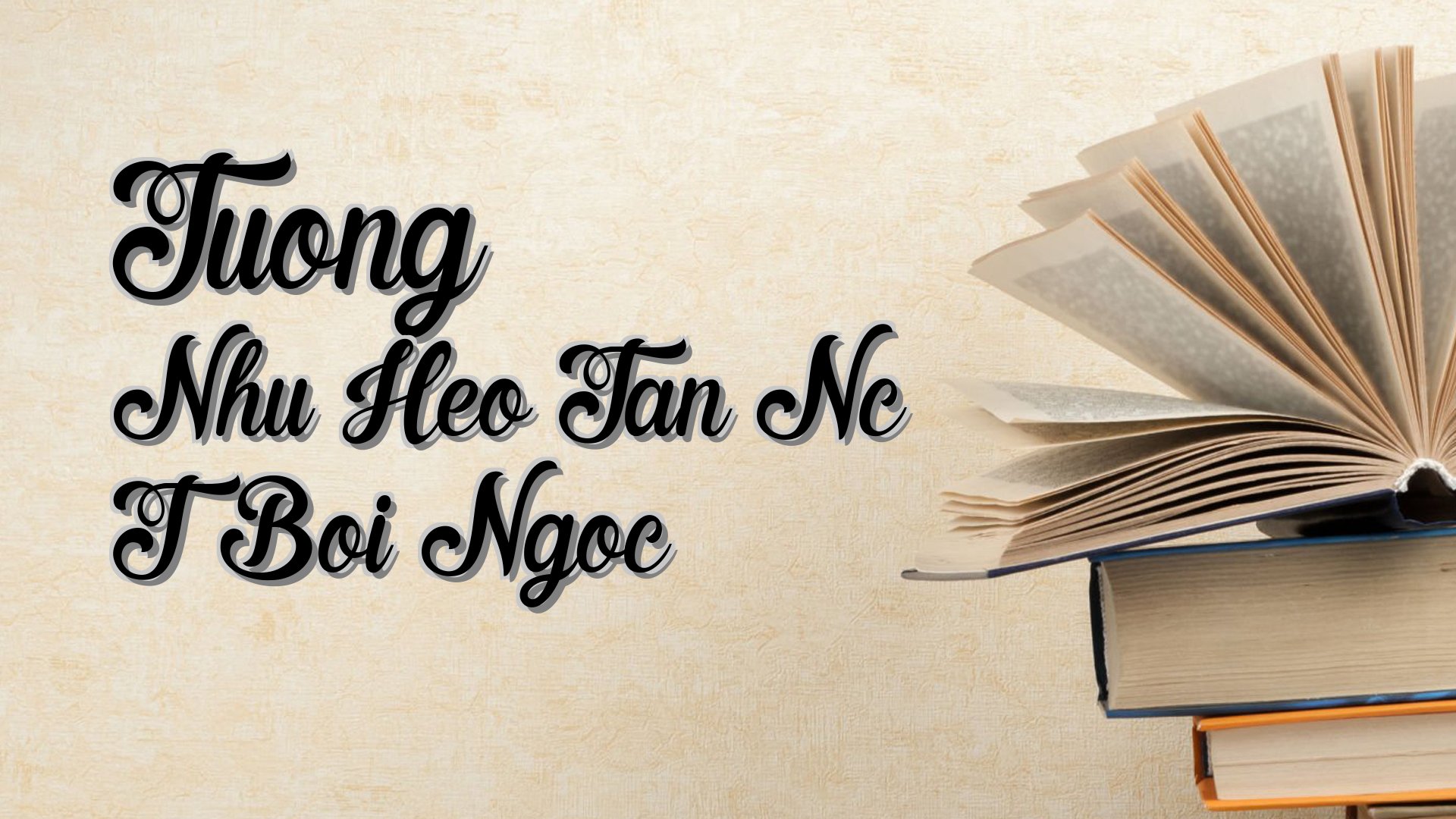 cover-Tuong Nhu Heo Tan Nc T Boi Ngoc