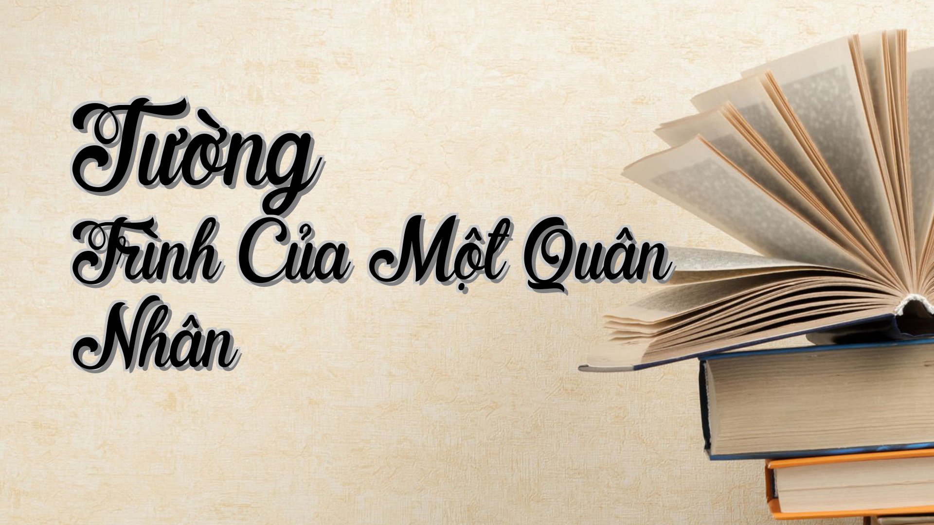 cover-Tường Trình Của Một Quân Nhân