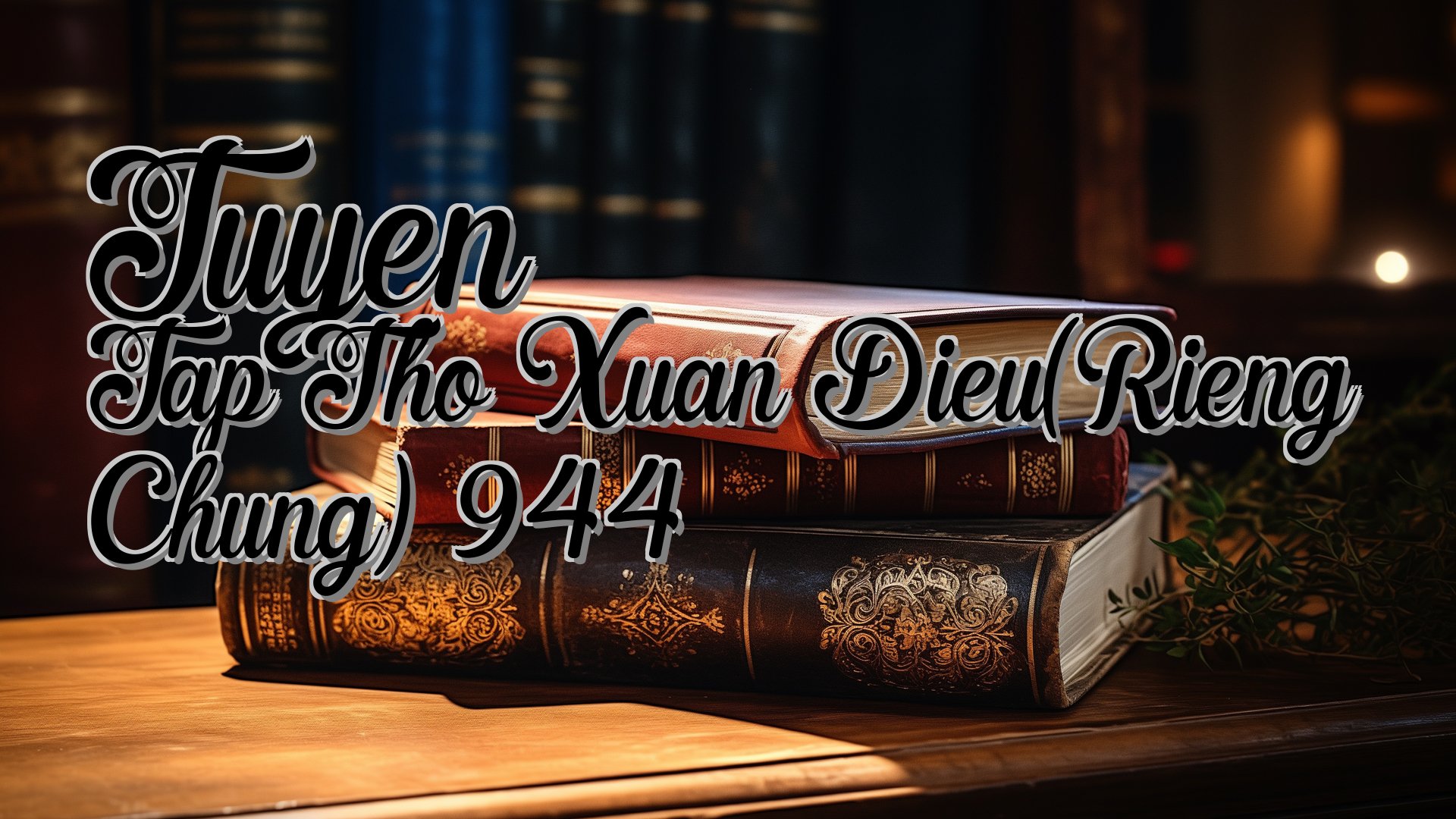 cover-Tuyen Tap Tho Xuan Dieu(Rieng Chung) 944