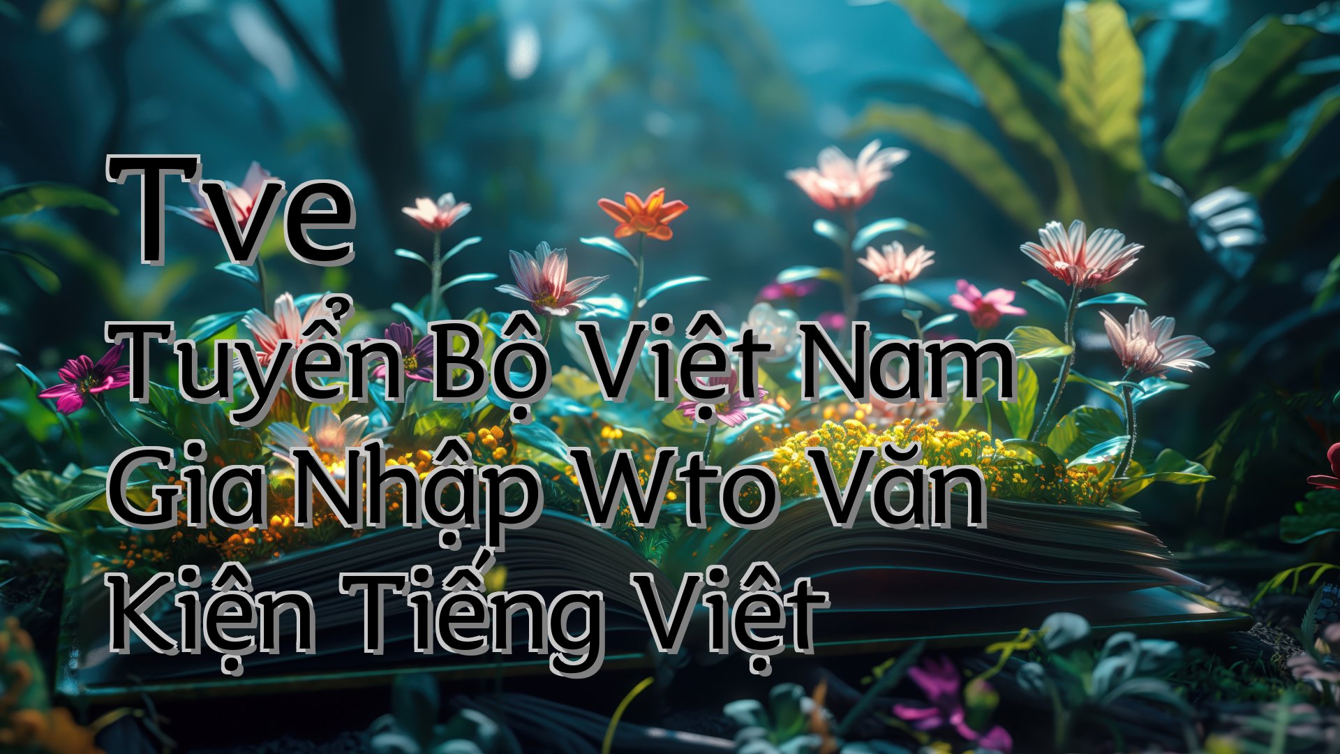 cover-Tve Tuyển Bộ Việt Nam Gia Nhập Wto Văn Kiện Tiếng Việt