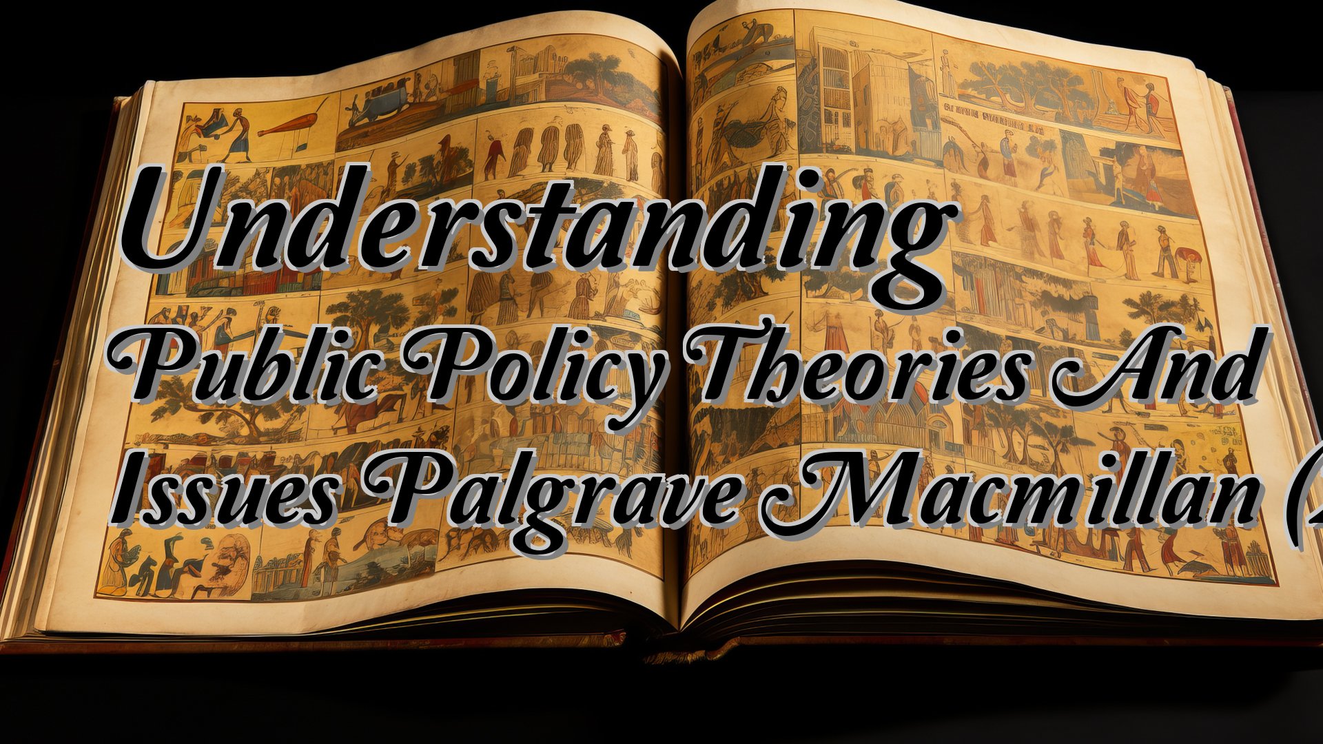 Cover image for Understanding Public Policy Theories And Issues Palgrave Macmillan (2012)