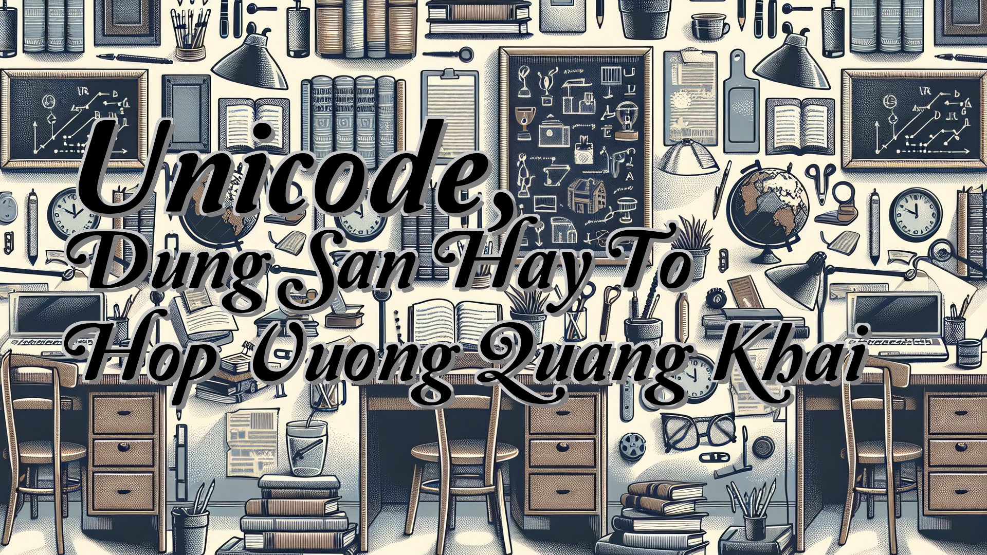 cover-Unicode, Dung San Hay To Hop Vuong Quang Khai