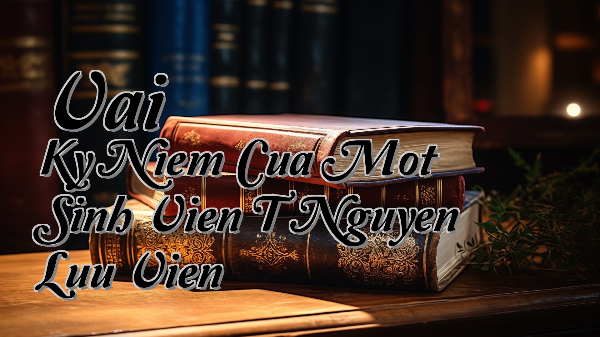 cover-Vai Ky Niem Cua Mot Sinh Vien T Nguyen Luu Vien