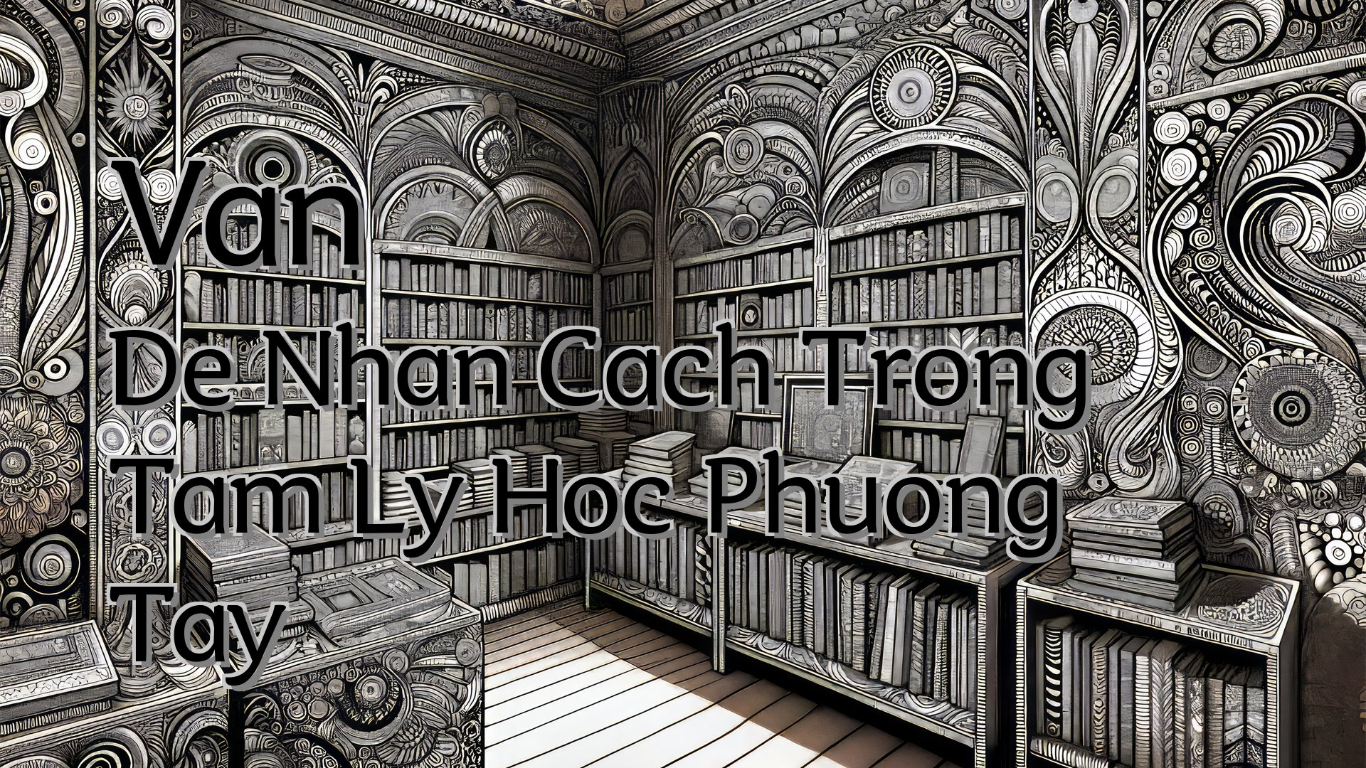cover-Van De Nhan Cach Trong Tam Ly Hoc Phuong Tay