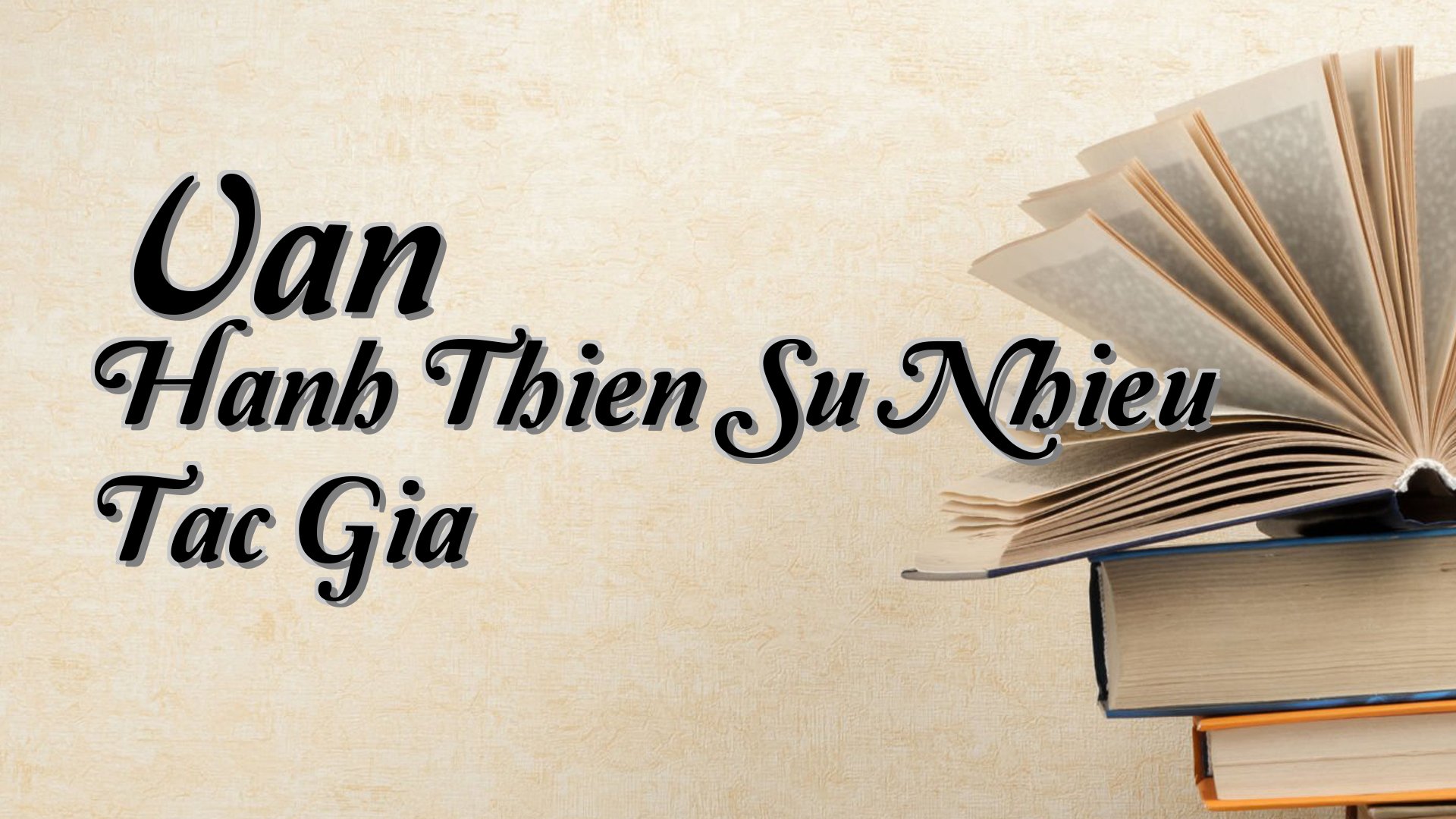 cover-Van Hanh Thien Su Nhieu Tac Gia
