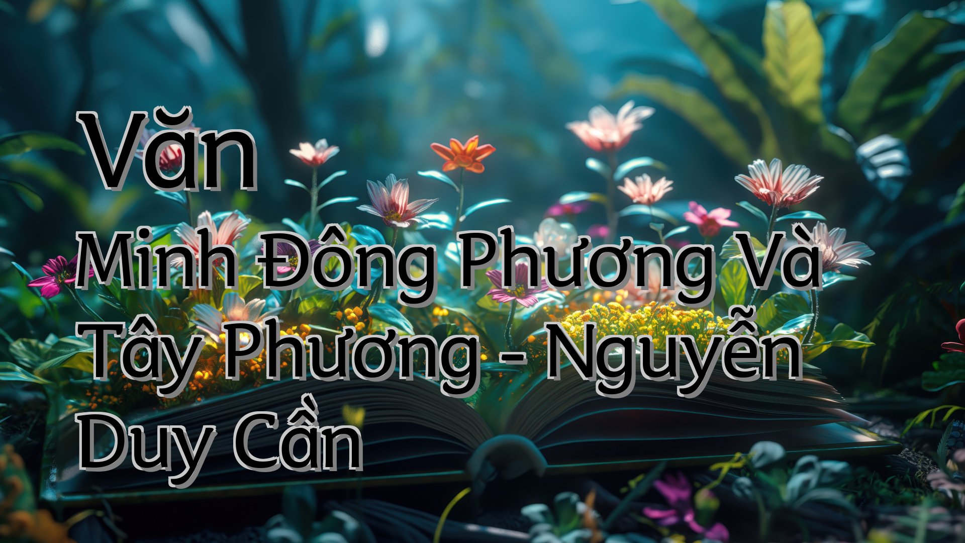 cover-Văn Minh Đông Phương Và Tây Phương - Nguyễn Duy Cần