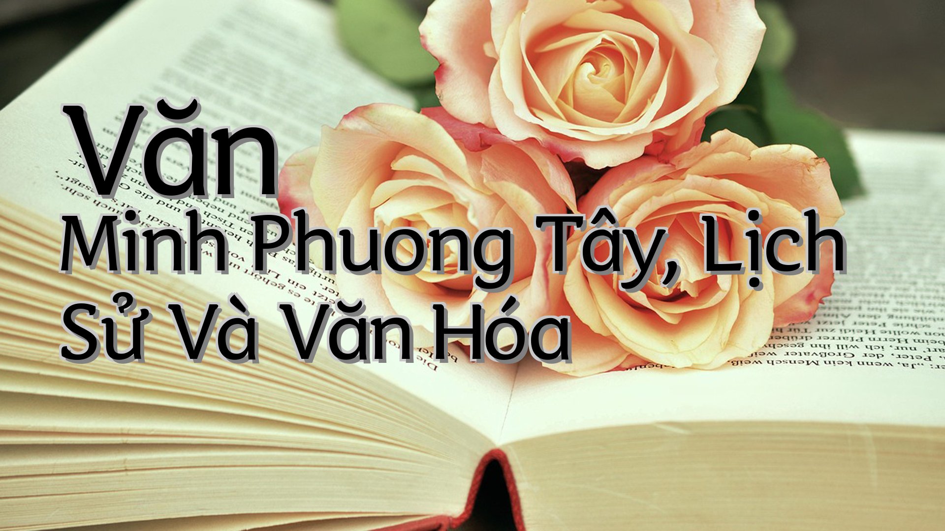 cover-Văn Minh Phuong Tây, Lịch Sử Và Văn Hóa