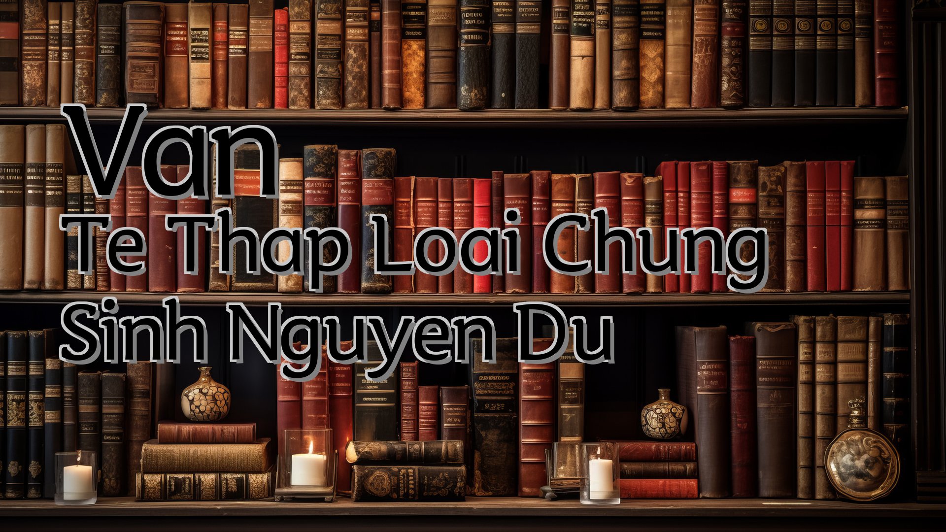 cover-Van Te Thap Loai Chung Sinh Nguyen Du