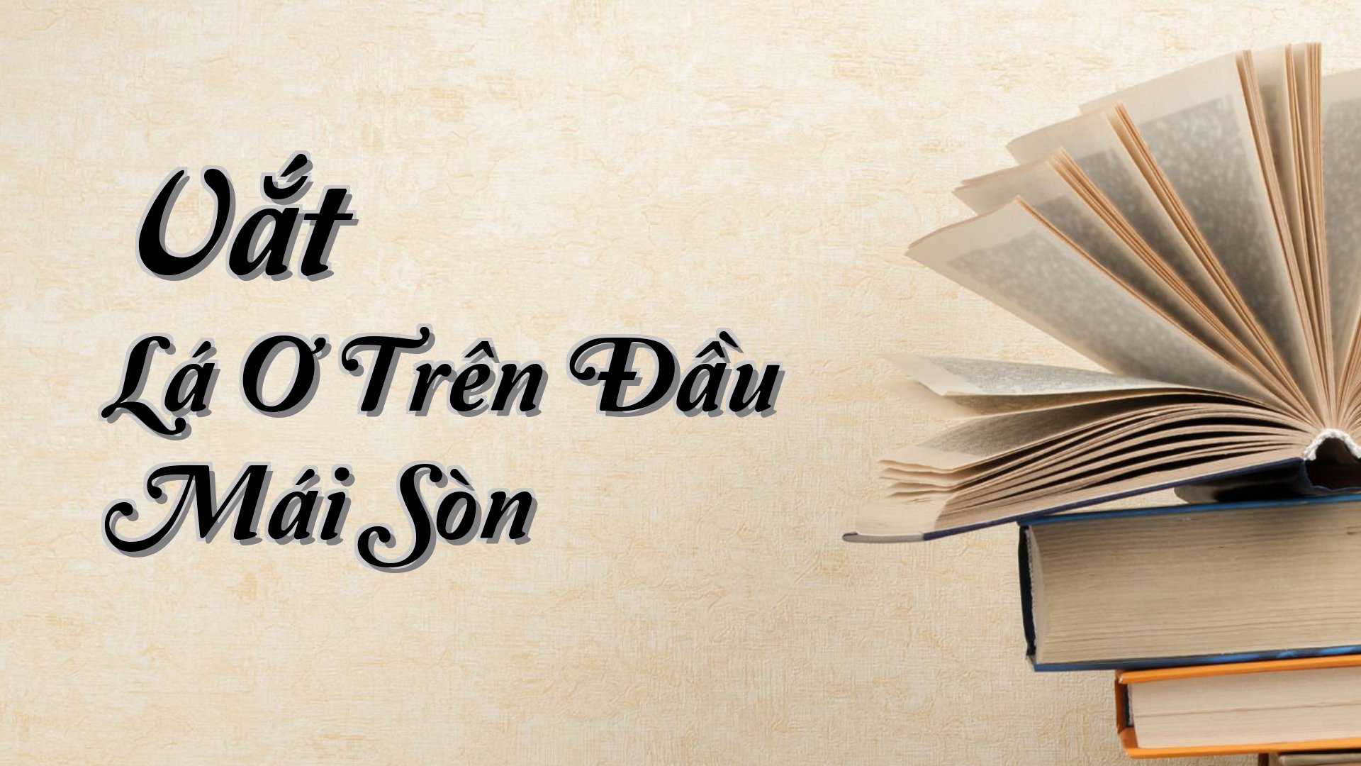 cover-Vắt Lá Ơ Trên Đầu Mái Sòn